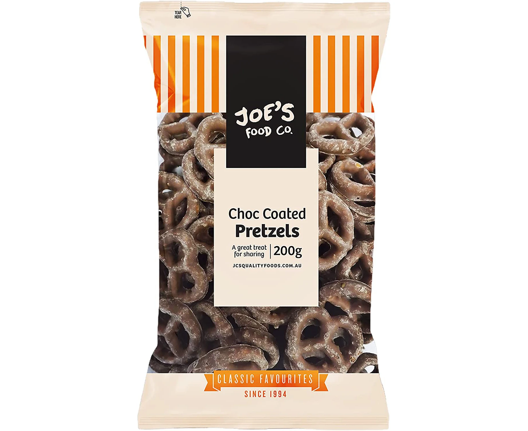 J.C.'S QUALITY FOODS Choc Coated Pretzels