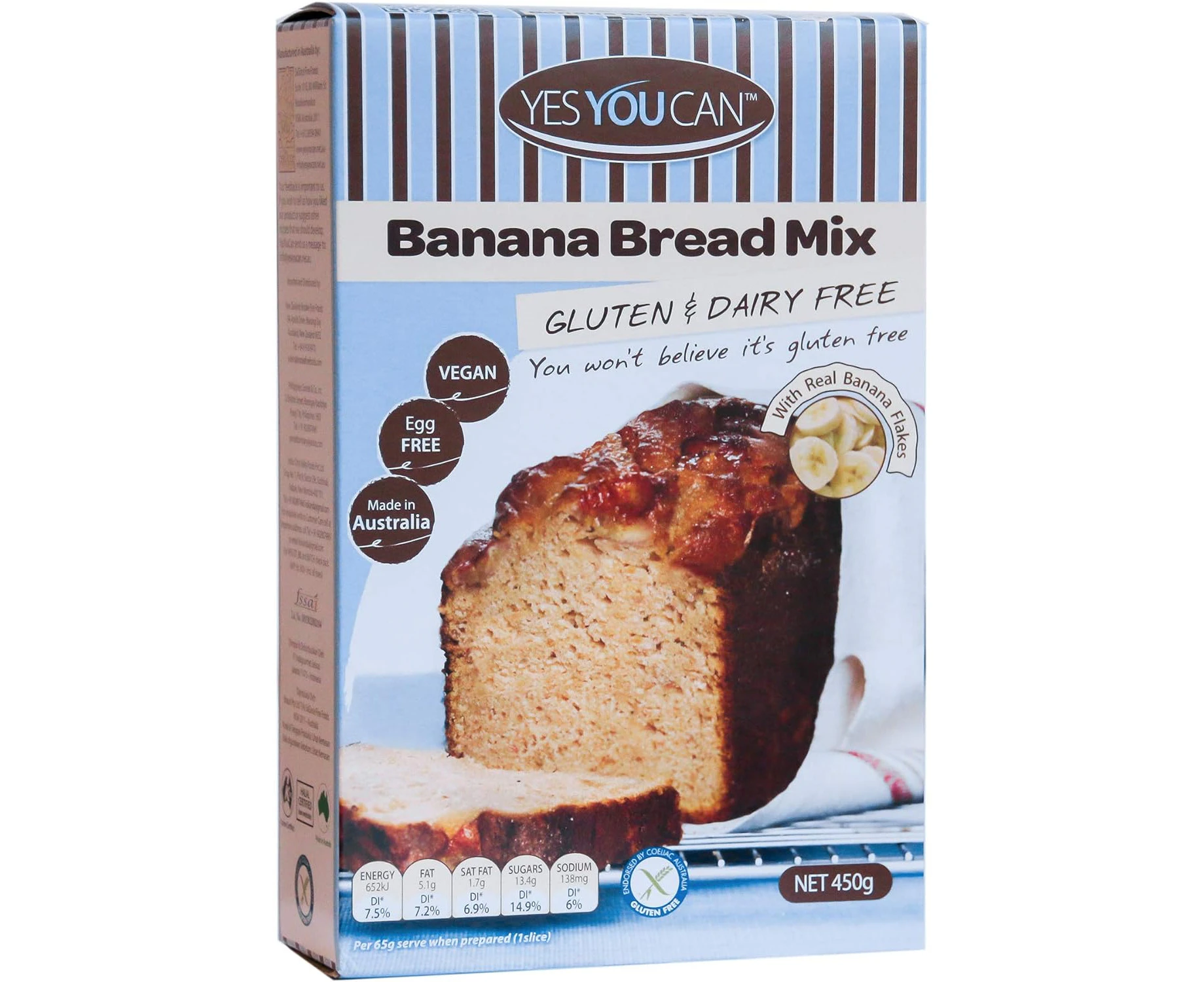 Yes You Can Banana Bread Mix 450 g