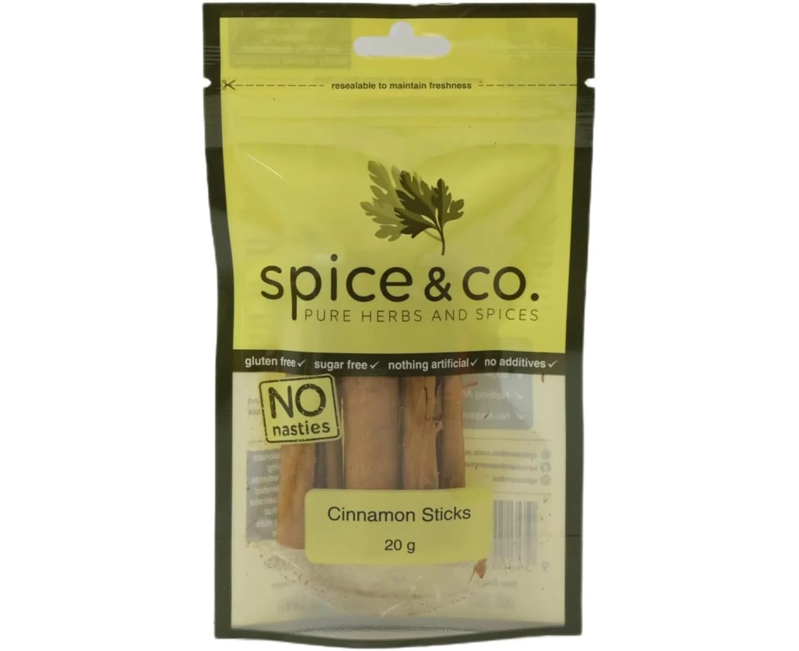 Spice & Co Cinnamon Sticks 20 g