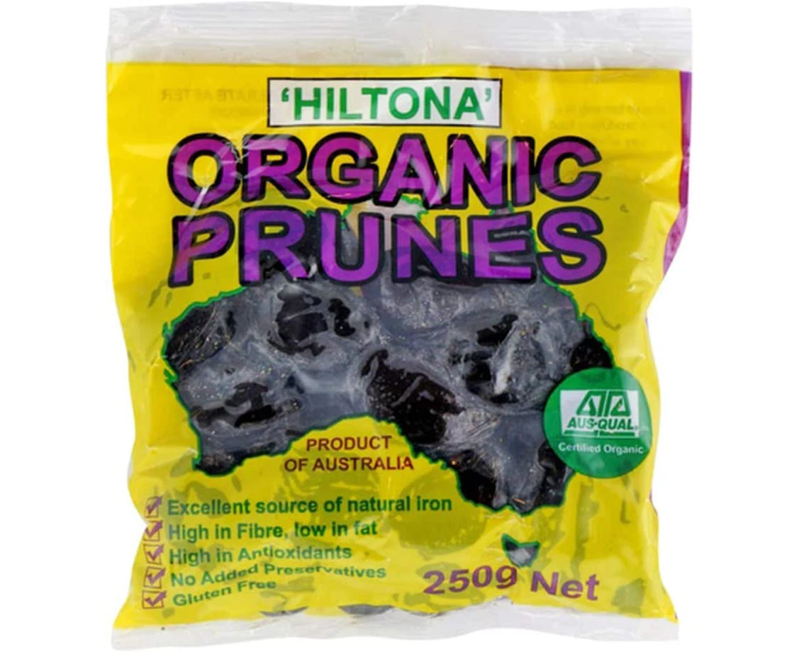 Brooke Kelly Hiltona Organic Prunes 250 g