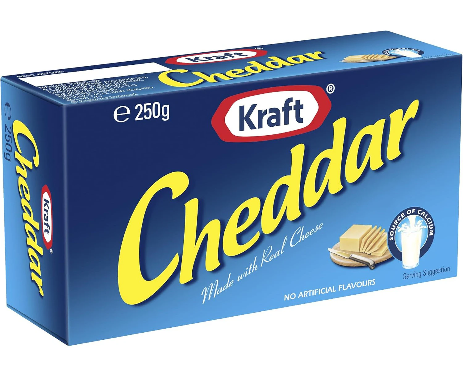 Kraft Cheddar Block Cheese 250 g