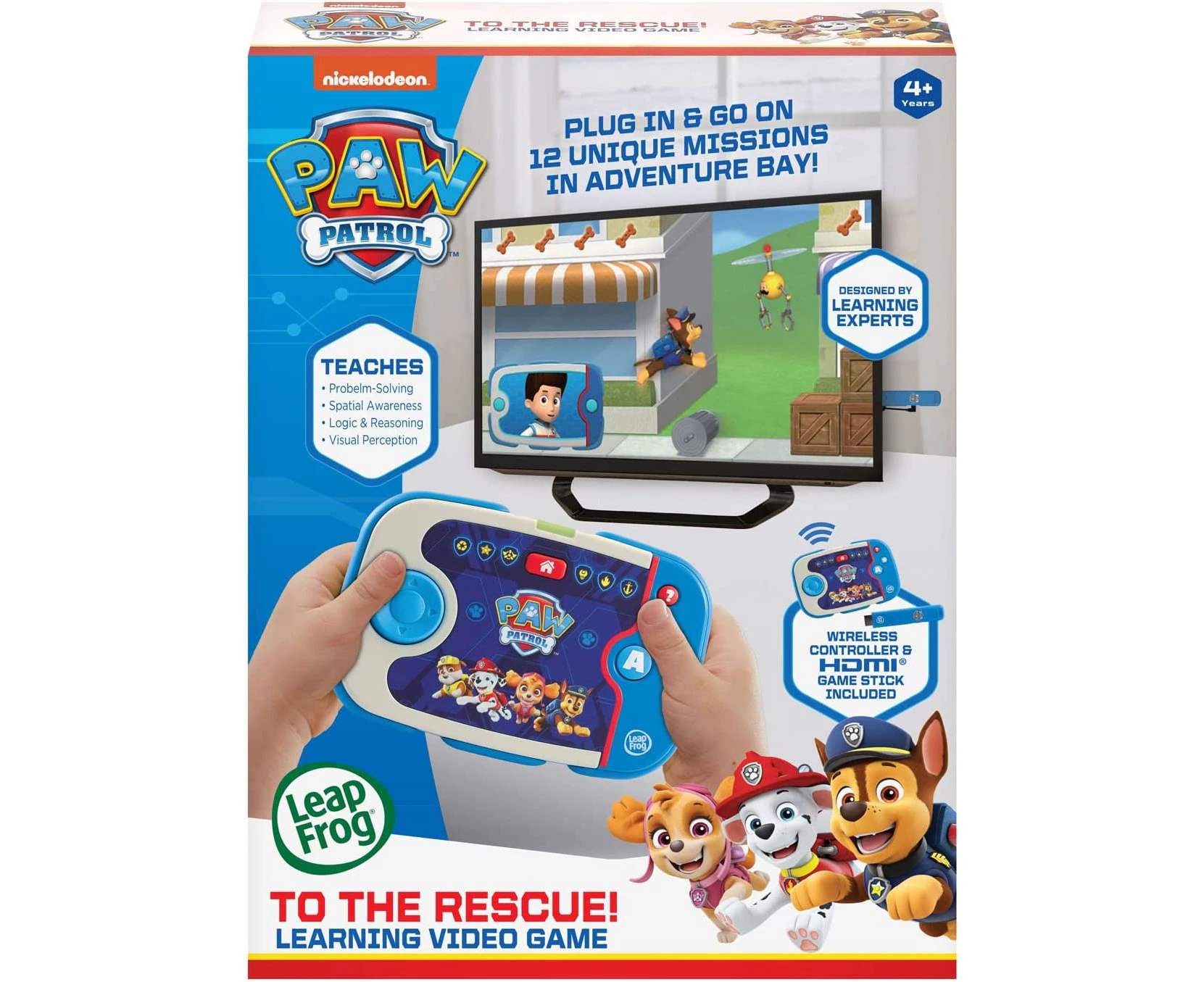 LeapFrog PAW Patrol: to The Rescue: Learning Video Game - Educational Video Game - 616000 - Multicoloured