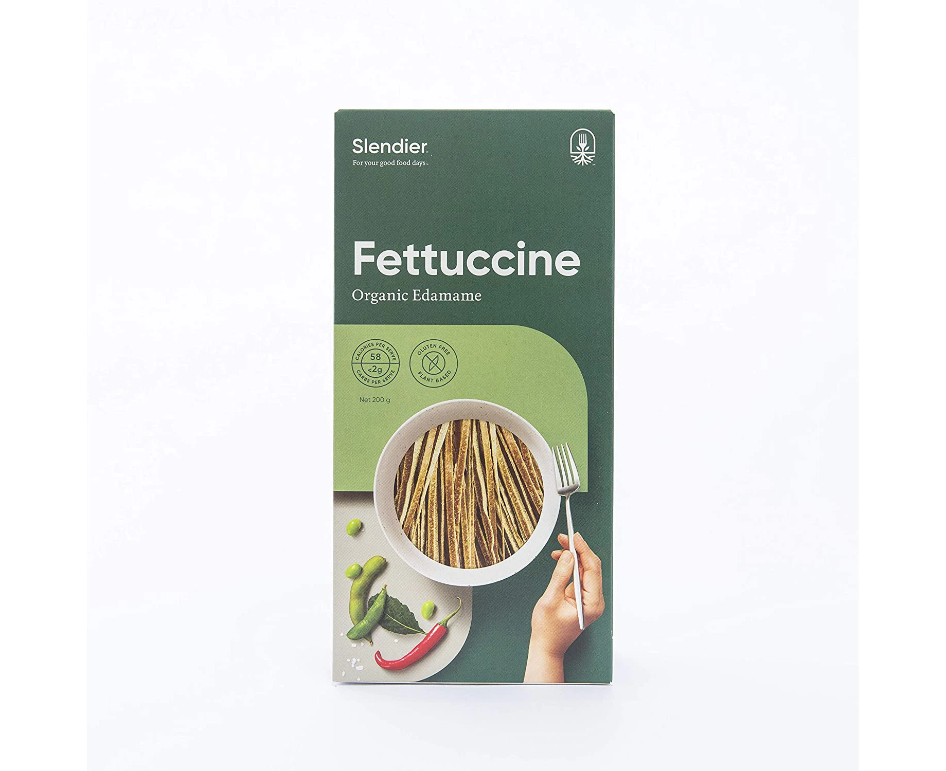 Slendier Organic Edamame Bean Fettuccine 200g