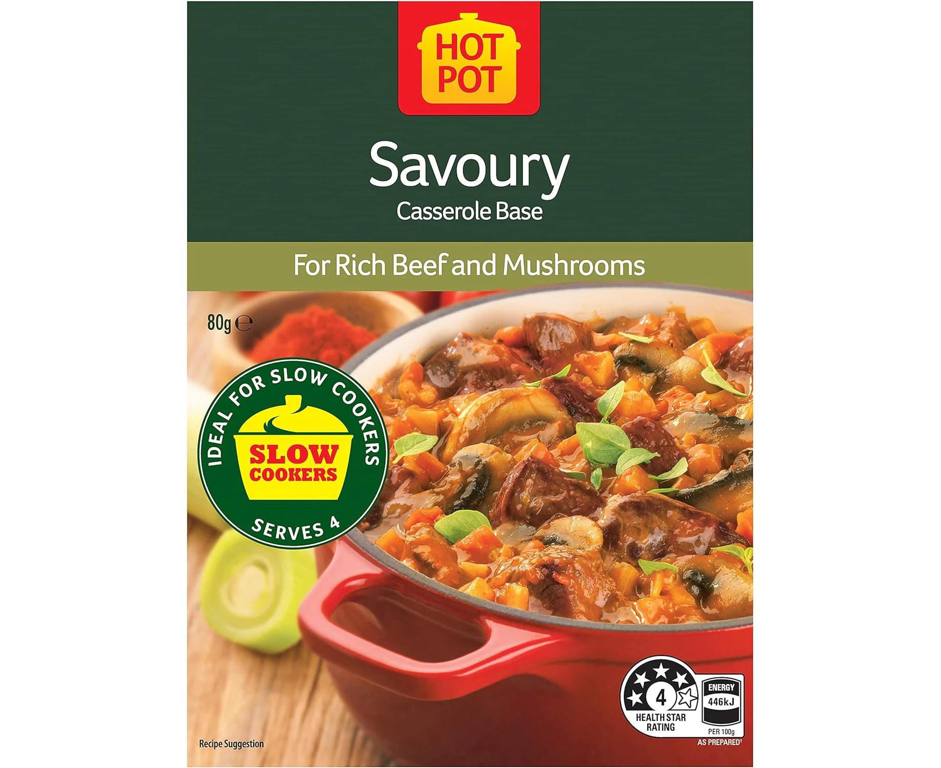 CONTINENTAL Hot Pot Casserole Base | Savoury (for Rich Beef and Mashroom), 80g