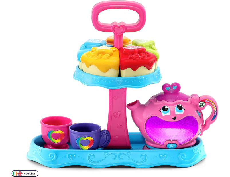 LeapFrog Musical Rainbow Tea Party - Role Play Toy, Tea Party Set - 603203 - Multicoloured