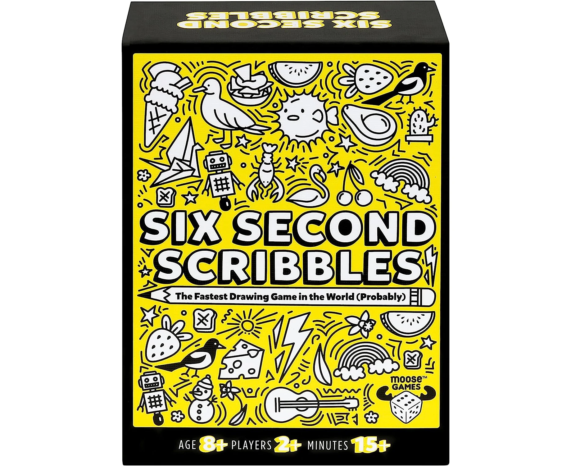 Moose Six Second Scribbles Card Game