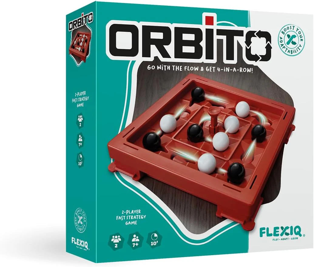 FlexiQ | Orbito | Board Game | 2 Players | 10+ Mins | Ages 7+