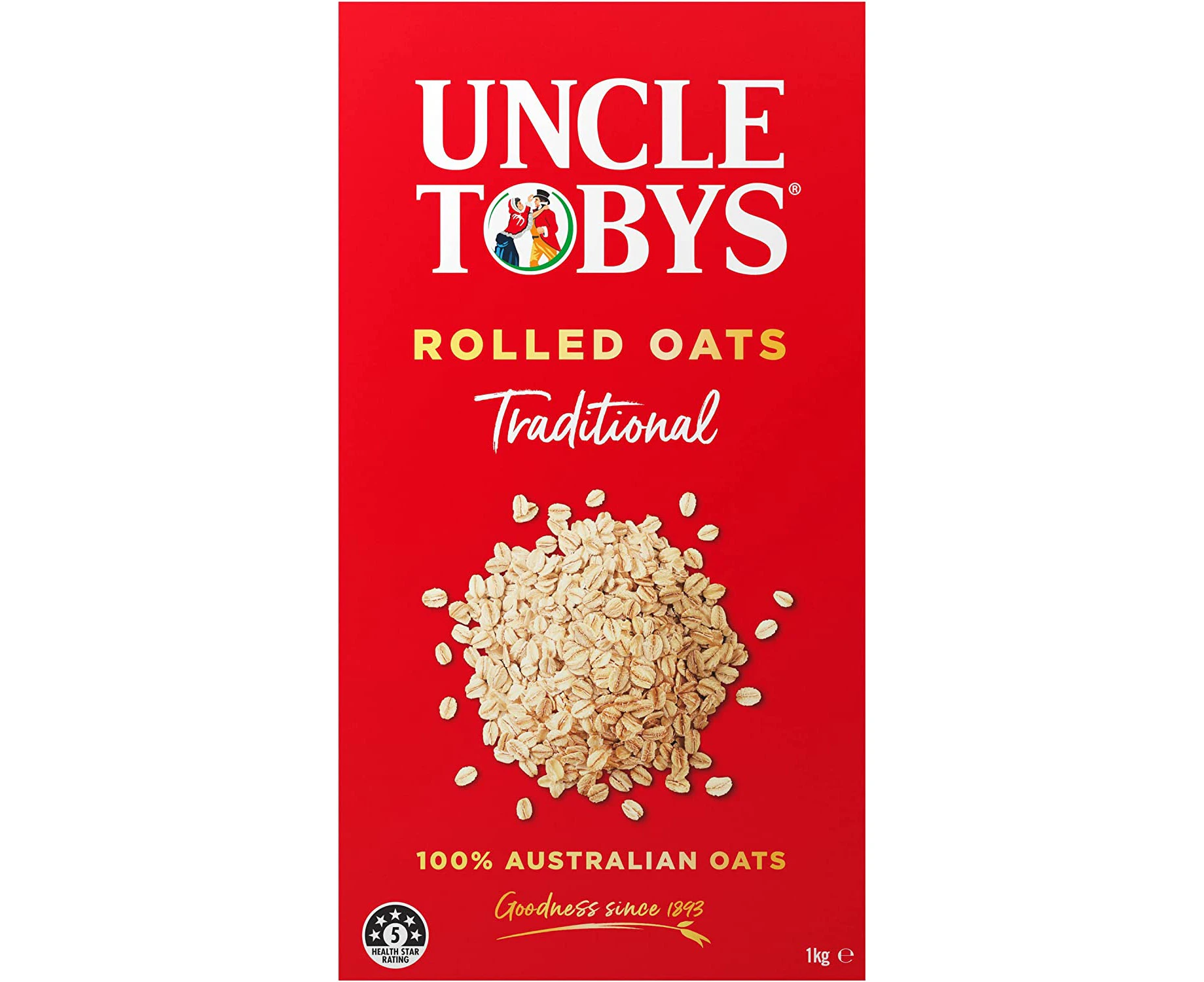 UNCLETOBYS Oats Traditional, 1kg