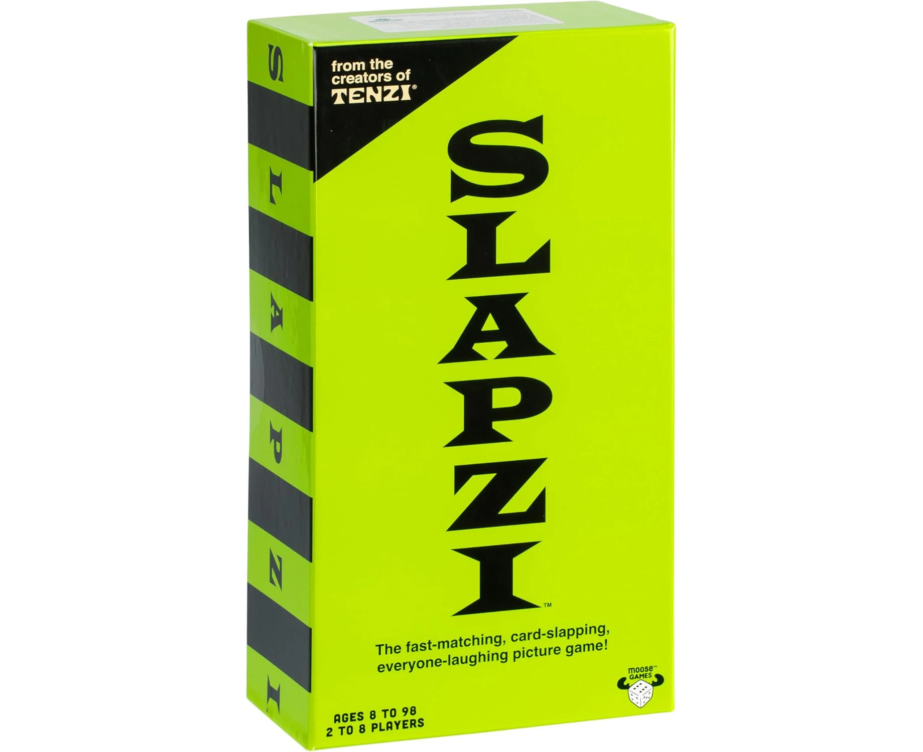 SLAPZI - The Fast-Matching, Card-Slapping Game, Match Picture Cards to Clue Cards and Slap Down Your Match, Fast, Fun and Easy, Perfect for Family Game Nig