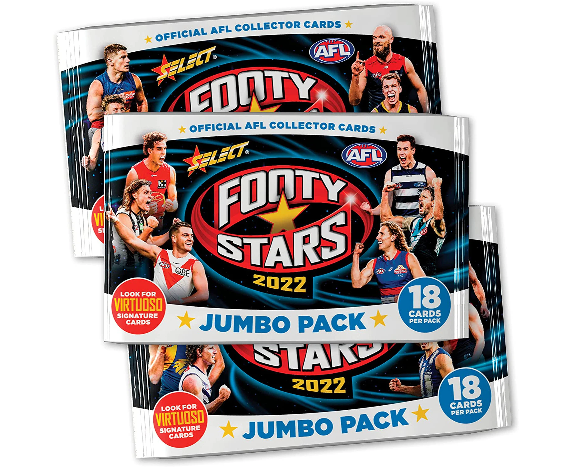 AFL Footy Stars Cards Jumbo Pack