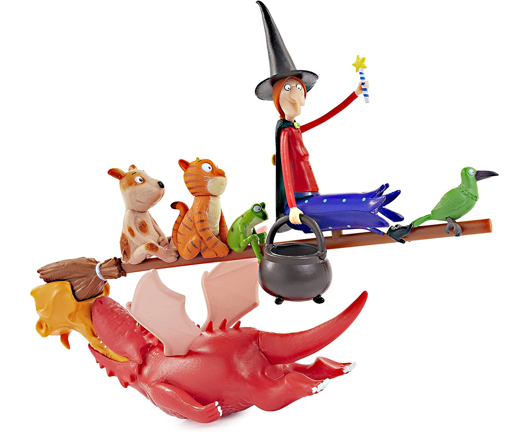 Julia Donaldson JD-1010 Room on The Broom Story Time Playset (Family Pack) Toy