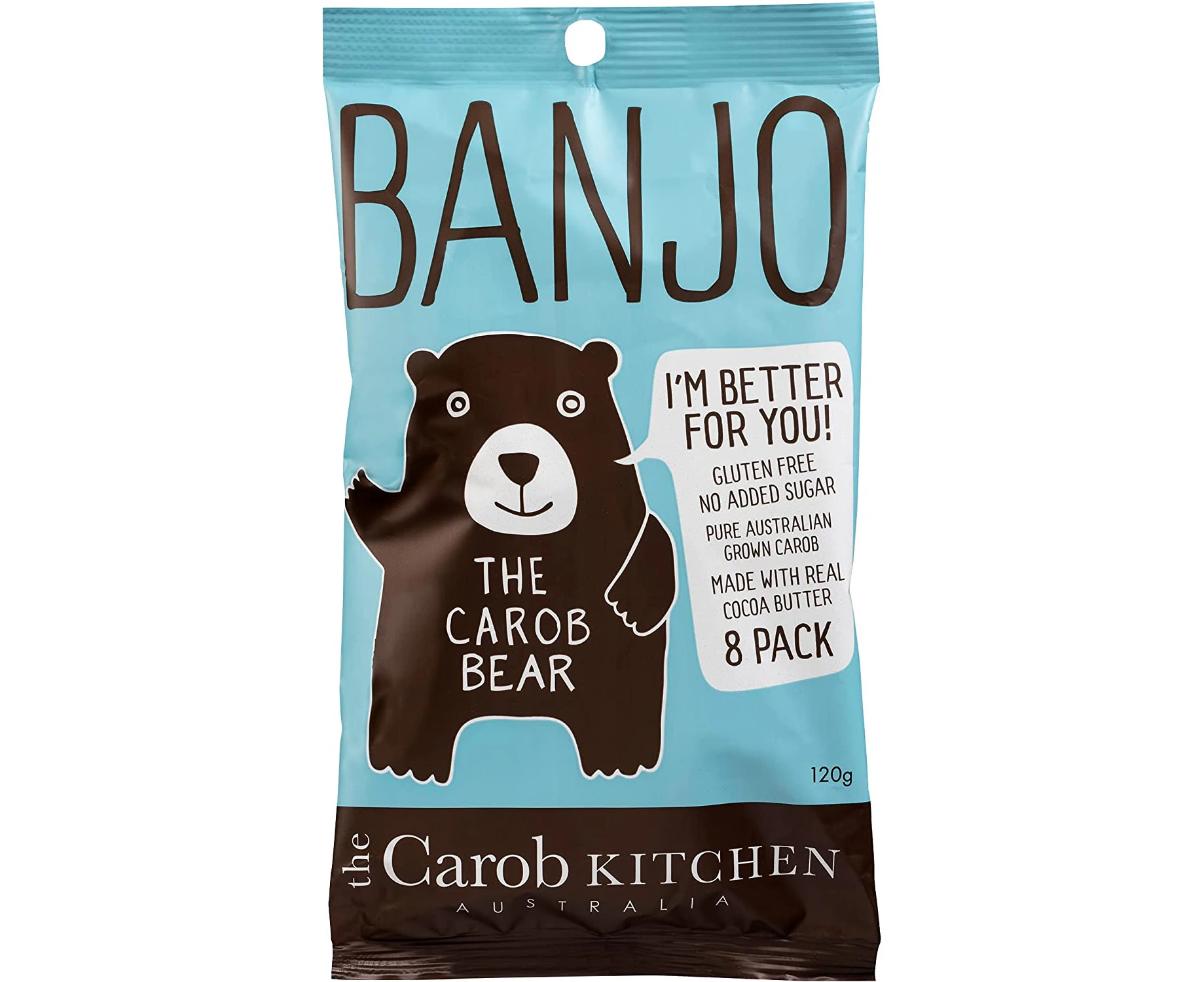 The Carob Kitchen Banjo Carob Bear Milk 8 Bears