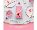 Lindt Lindor Strawberries & Cream White Chocolate Bag 125g