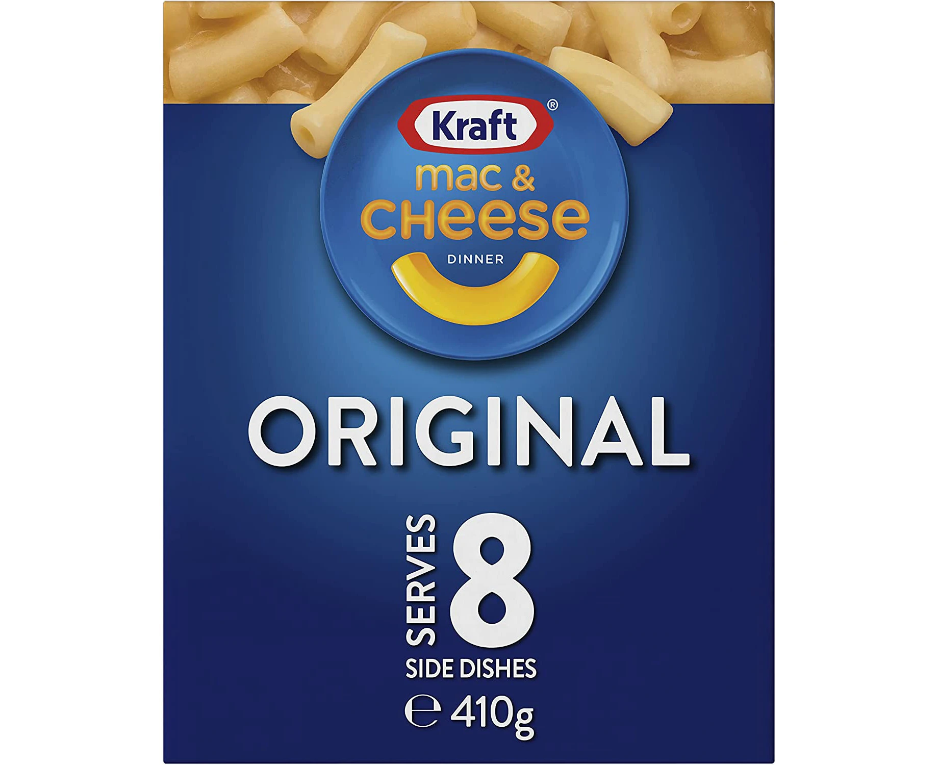 Kraft Mac and Cheese Original Pasta Easy Microwaveable Macaroni Instant Pasta Quick Meal 410g