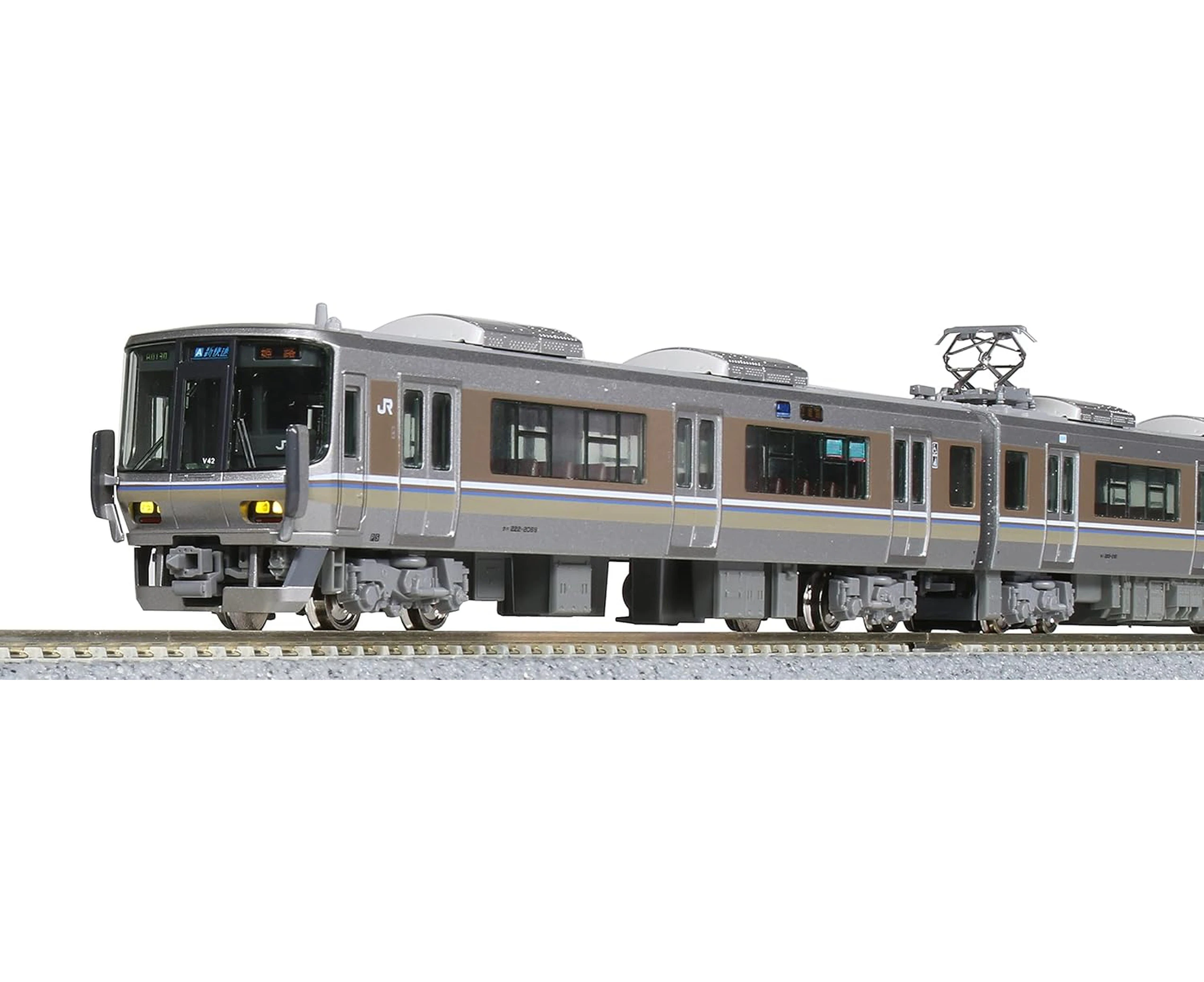 KATO N Gauge 223 Series 2000 Series New Rapid 4-Car Set 10-1898 Train Model Train