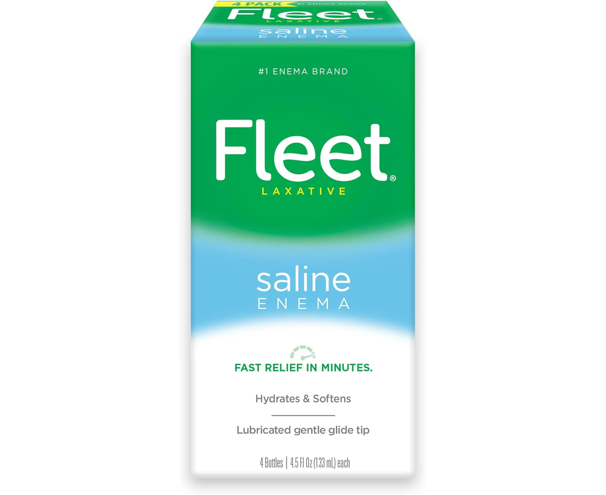 Fleet Saline Enema, 4 Count