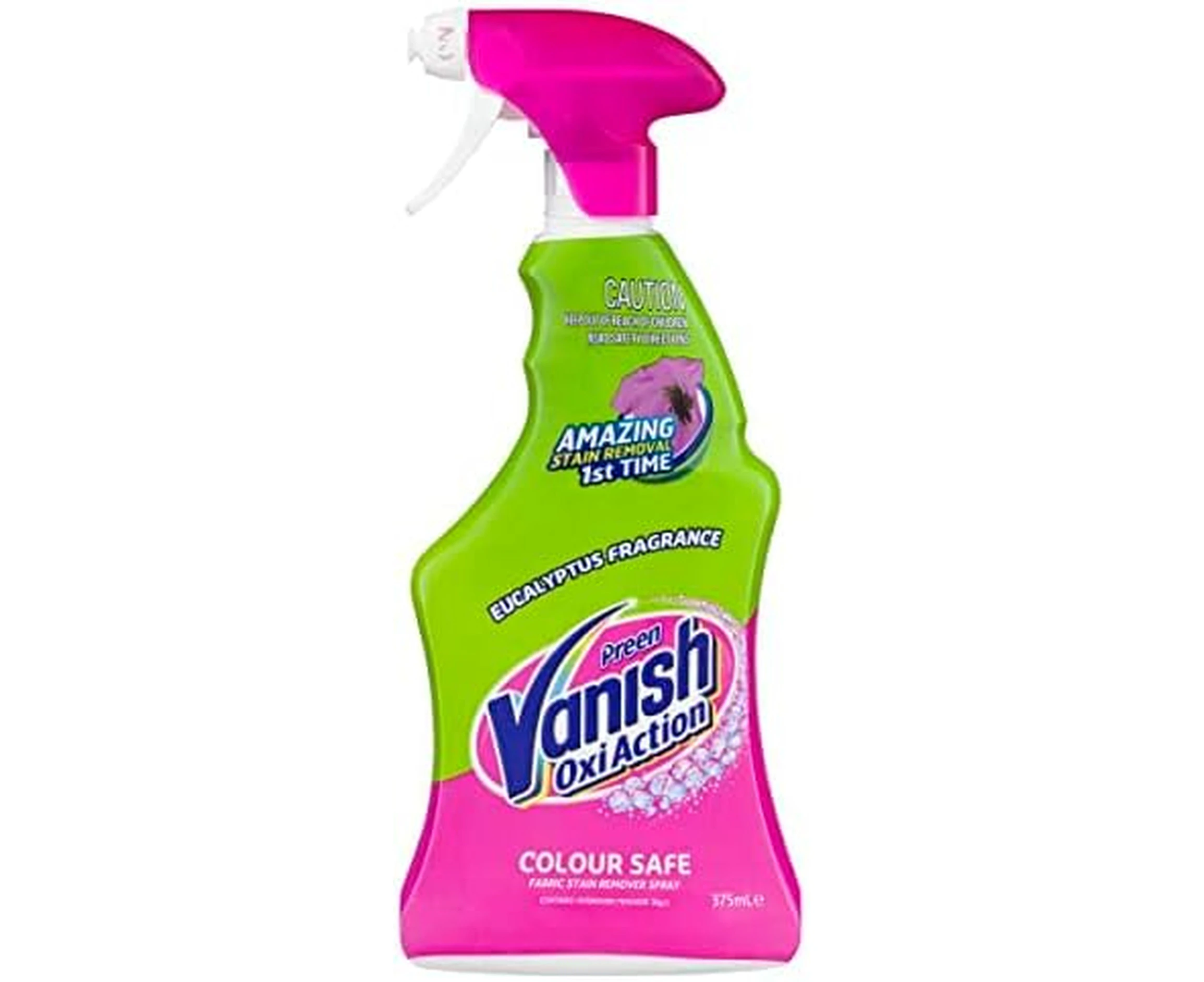 Vanish Preen Odour Neutralising Fabric Stain Remover Trigger Spray, 375mL