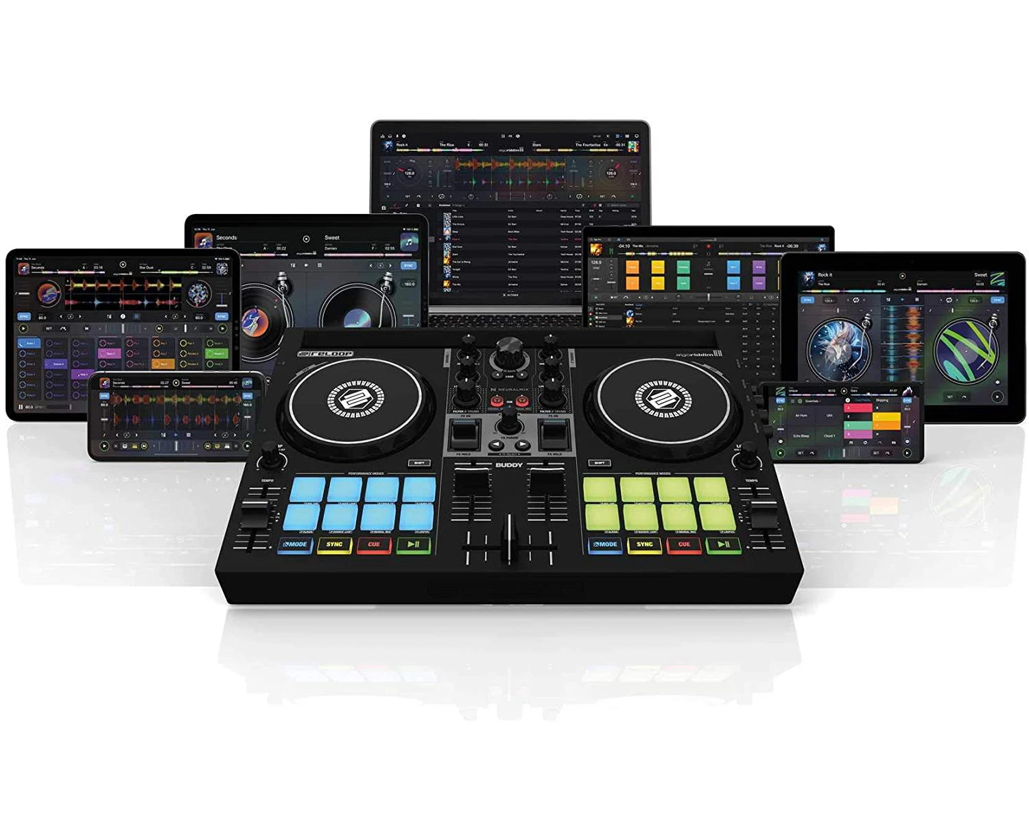 Reloop Buddy 2 Channel DJ Controller for iOS & PC