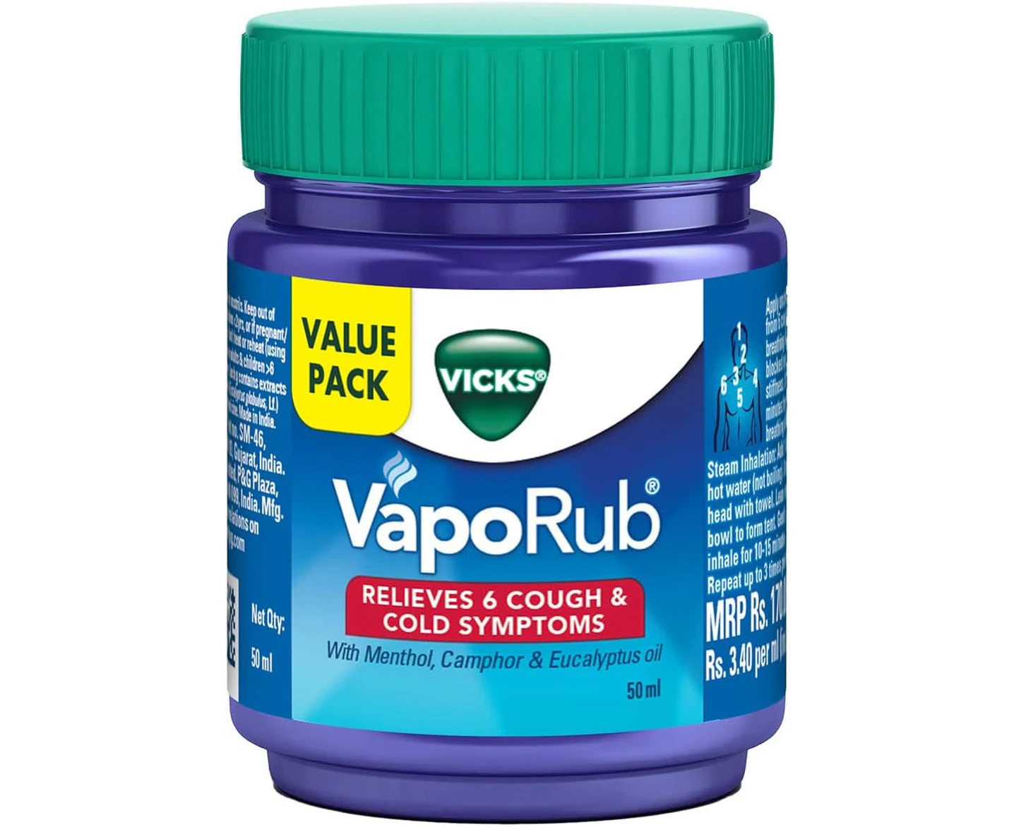 Vicks Vaporub, 50 grams