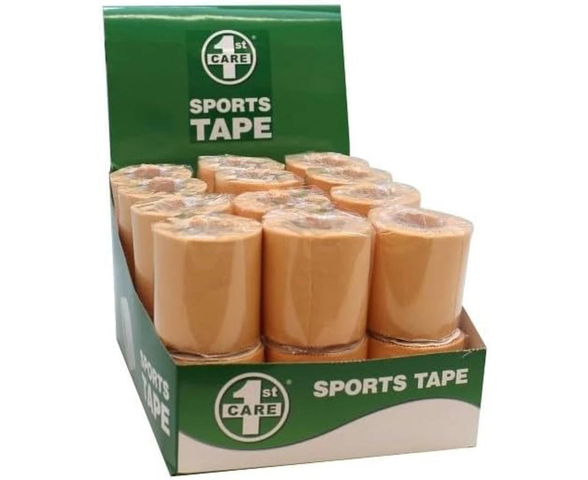 1st Care Cotton Sports Strapping Tape, 5 Metre Length x 5 cm Width