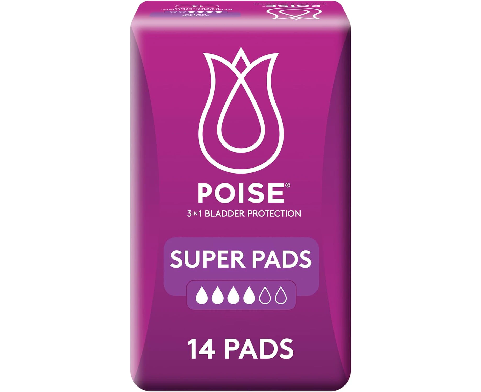 Poise Pads For Bladder Leaks Super 14 Count