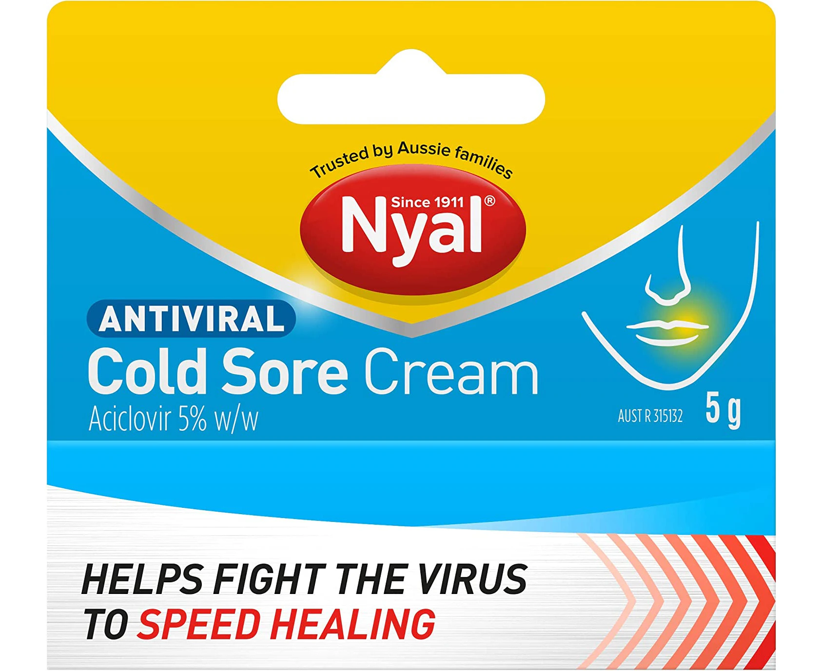 Nyal Antiviral Cold Sore Cream 5 g