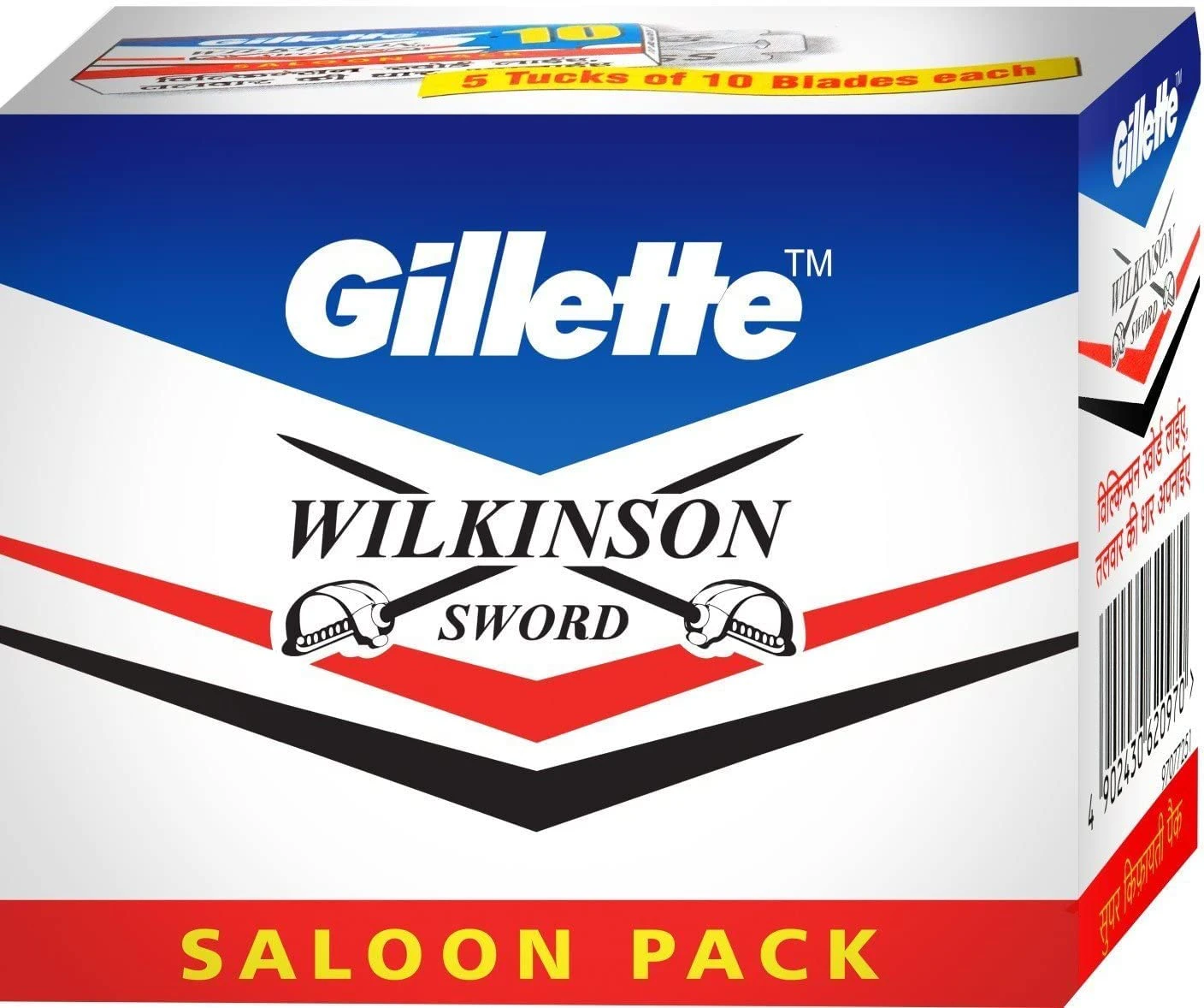 100 X Wilkinson Sword Double Edge Safety Razor Blades