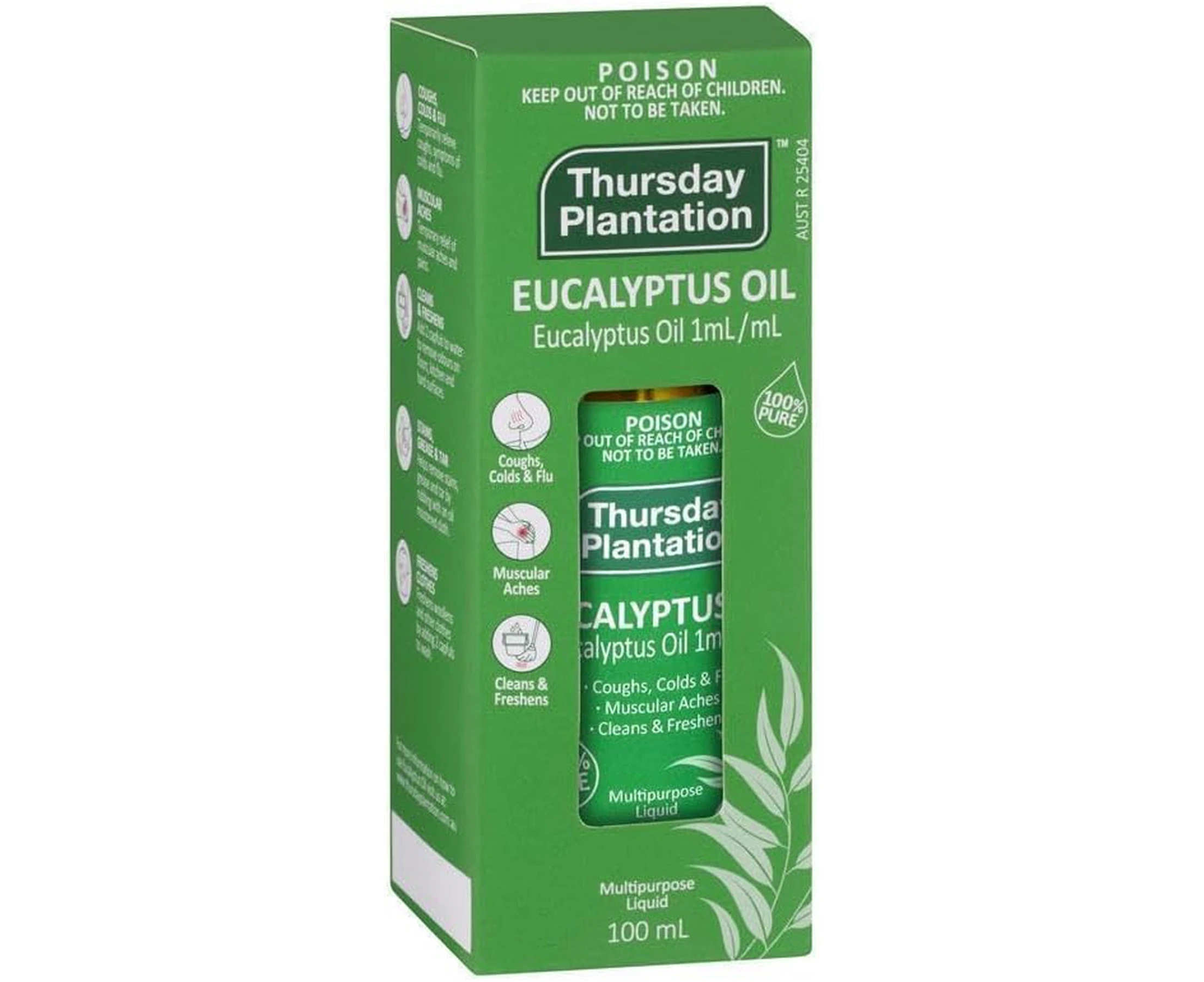 Thursday Plantation Eucalyptus Oil 100% 100ml