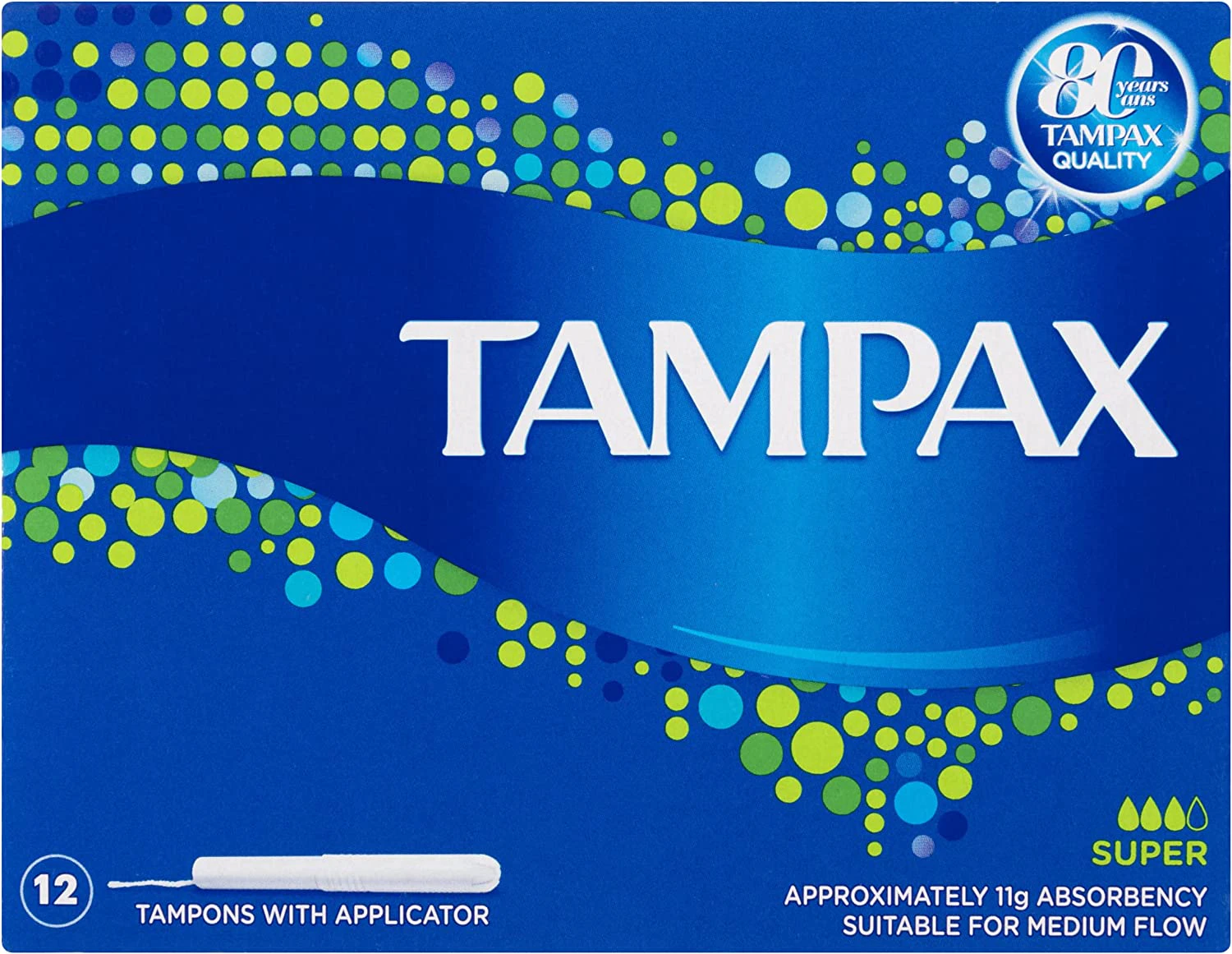 Tampax Super Plus Tampons with Applicator 20 Pack