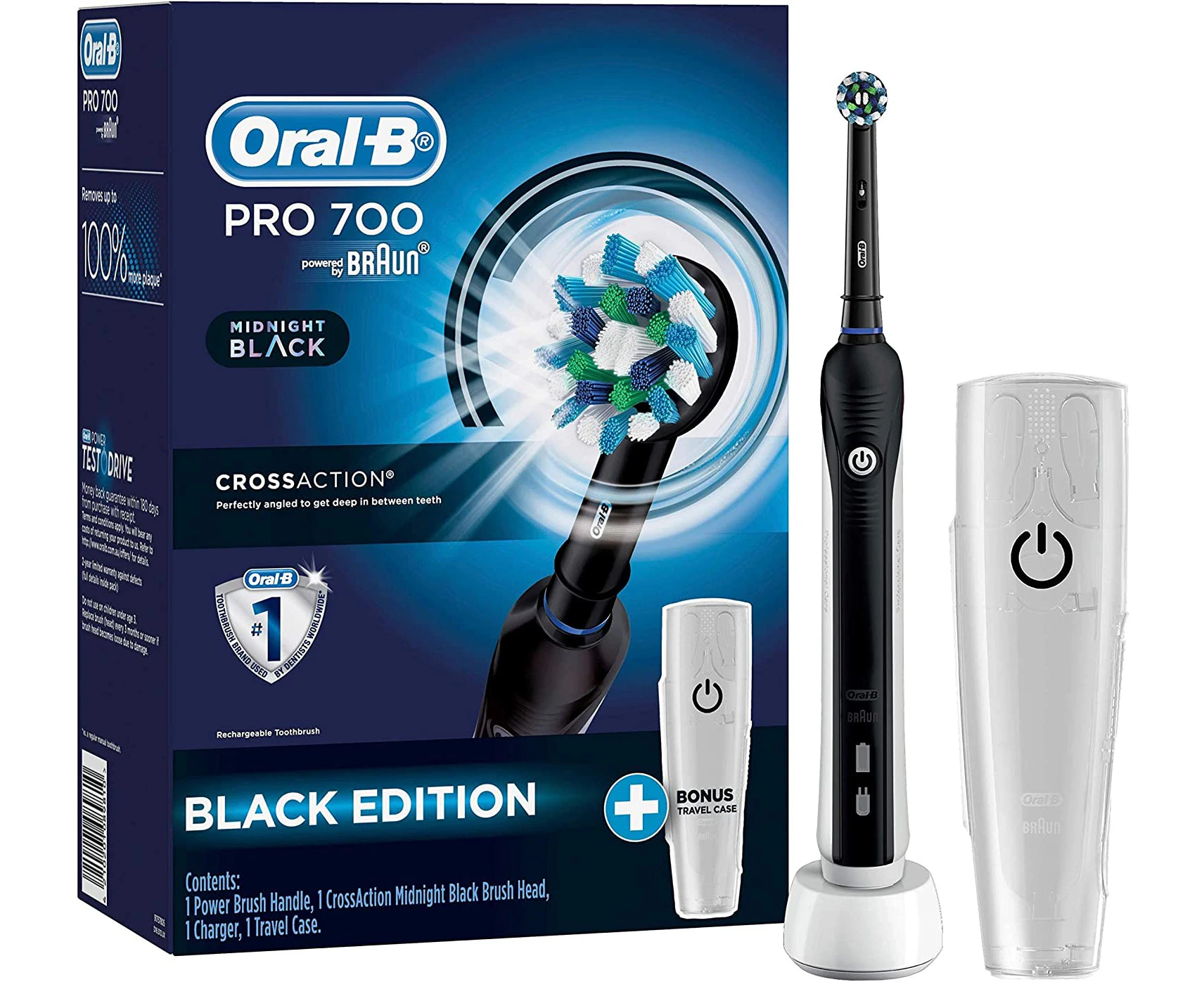 Oral-B Pro 700 Black Electric Toothbrush