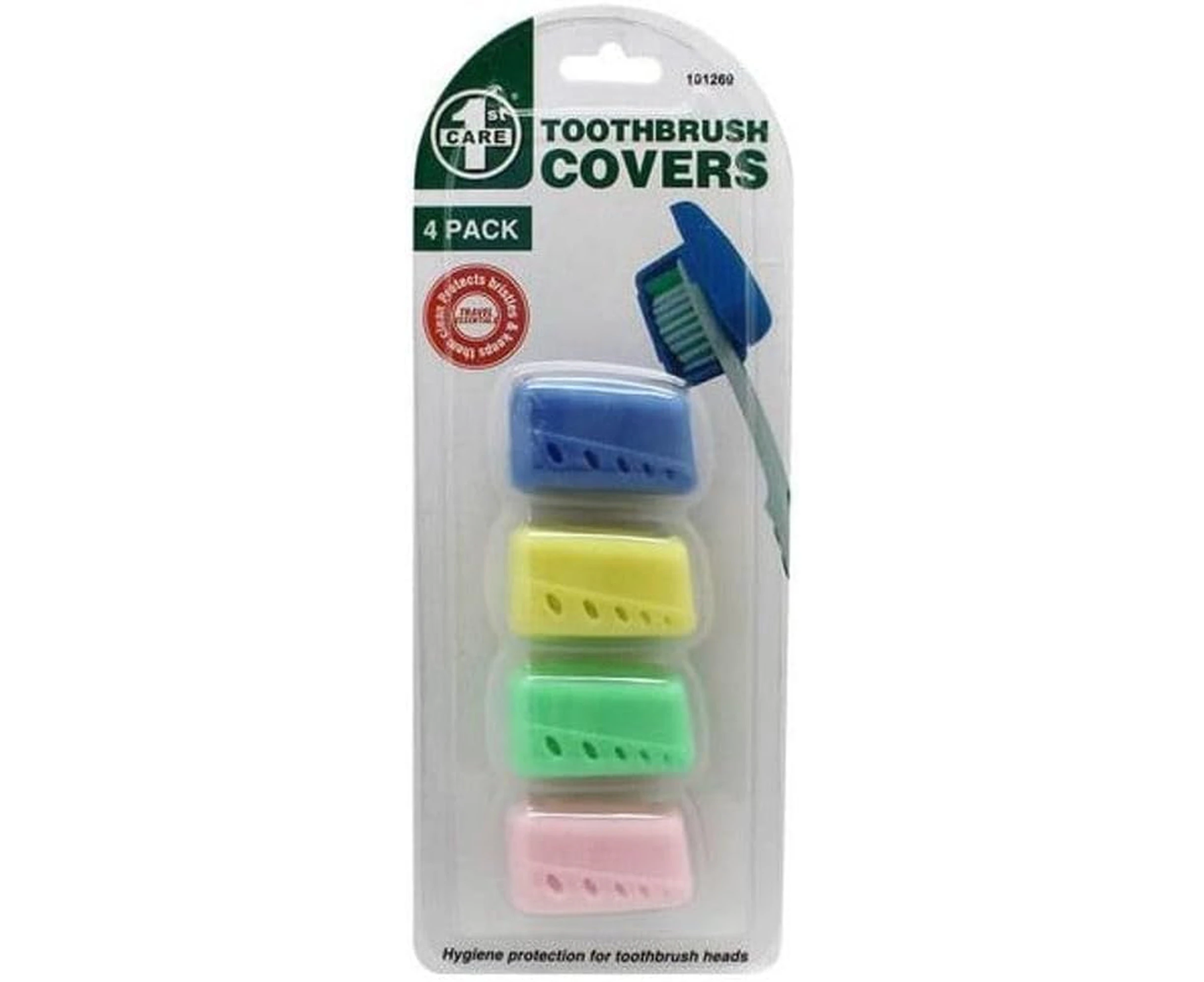 1st Care Toothbrush Covers (Pack of 4)