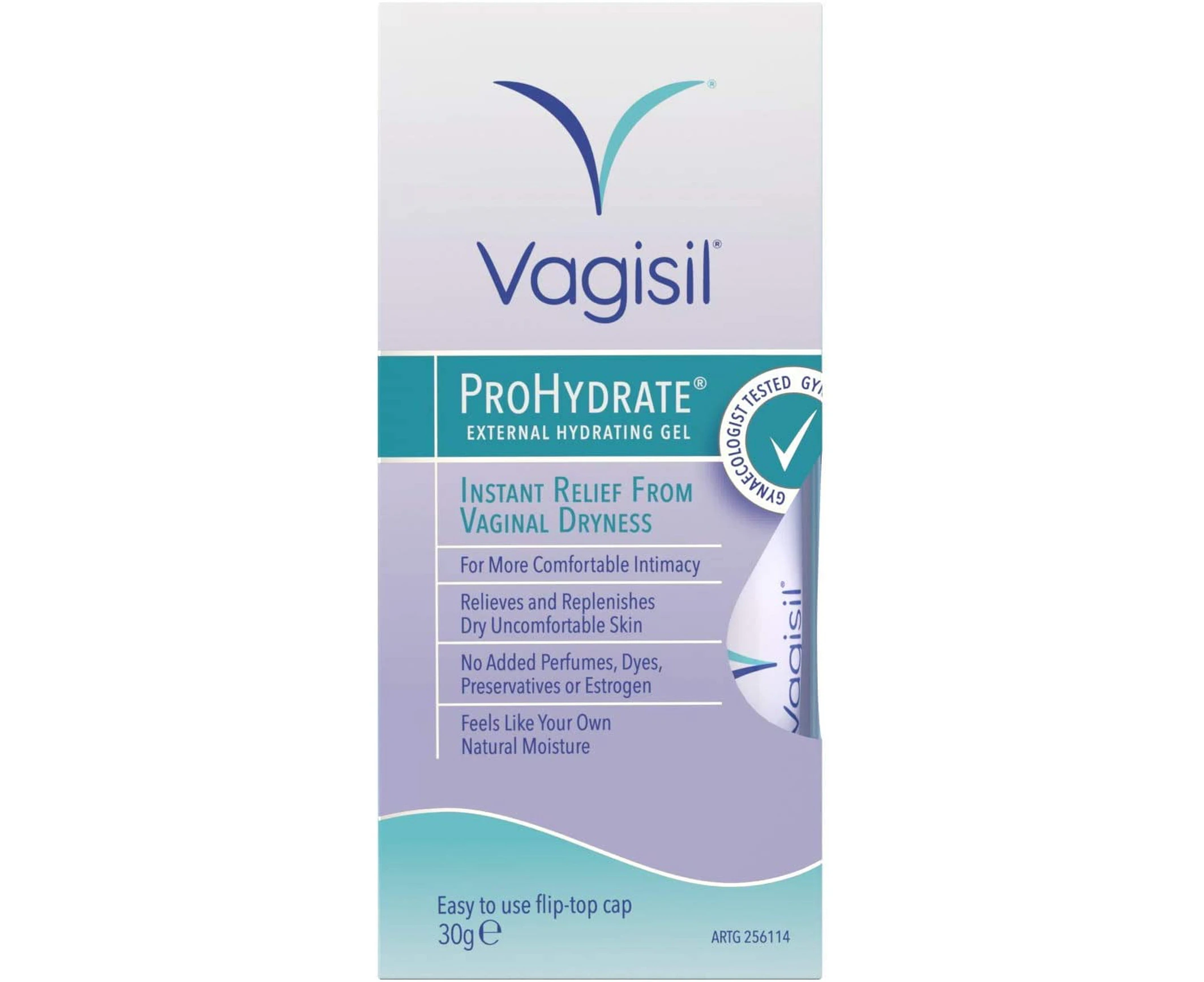 Vagisil Prohydrate External Hydrating Gel, Instant Relief From Vaginal Dryness Daily, For More Comfortable Intimacy, With Hyaluronic Acid To Hydrate And Re