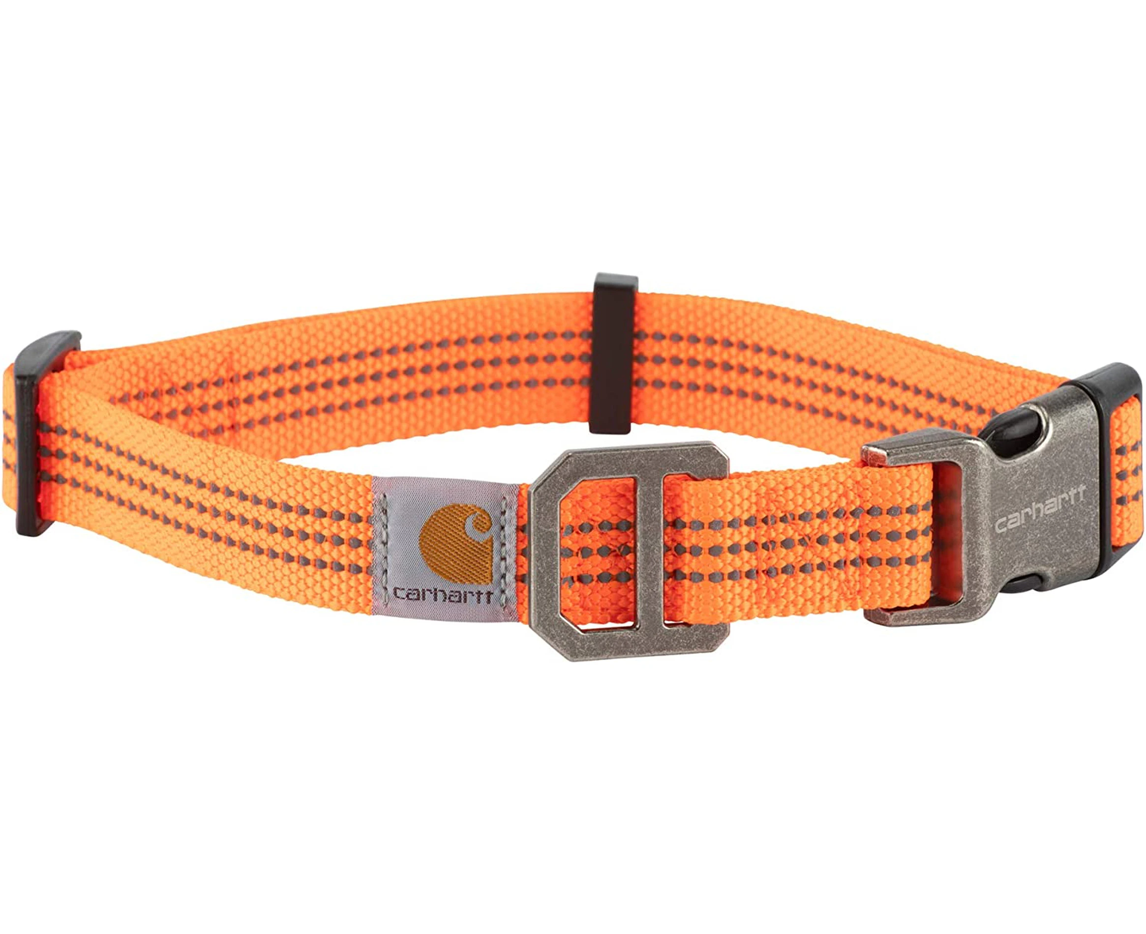 Carhartt Dog Collar Hunter Orange/Brushed Nickel