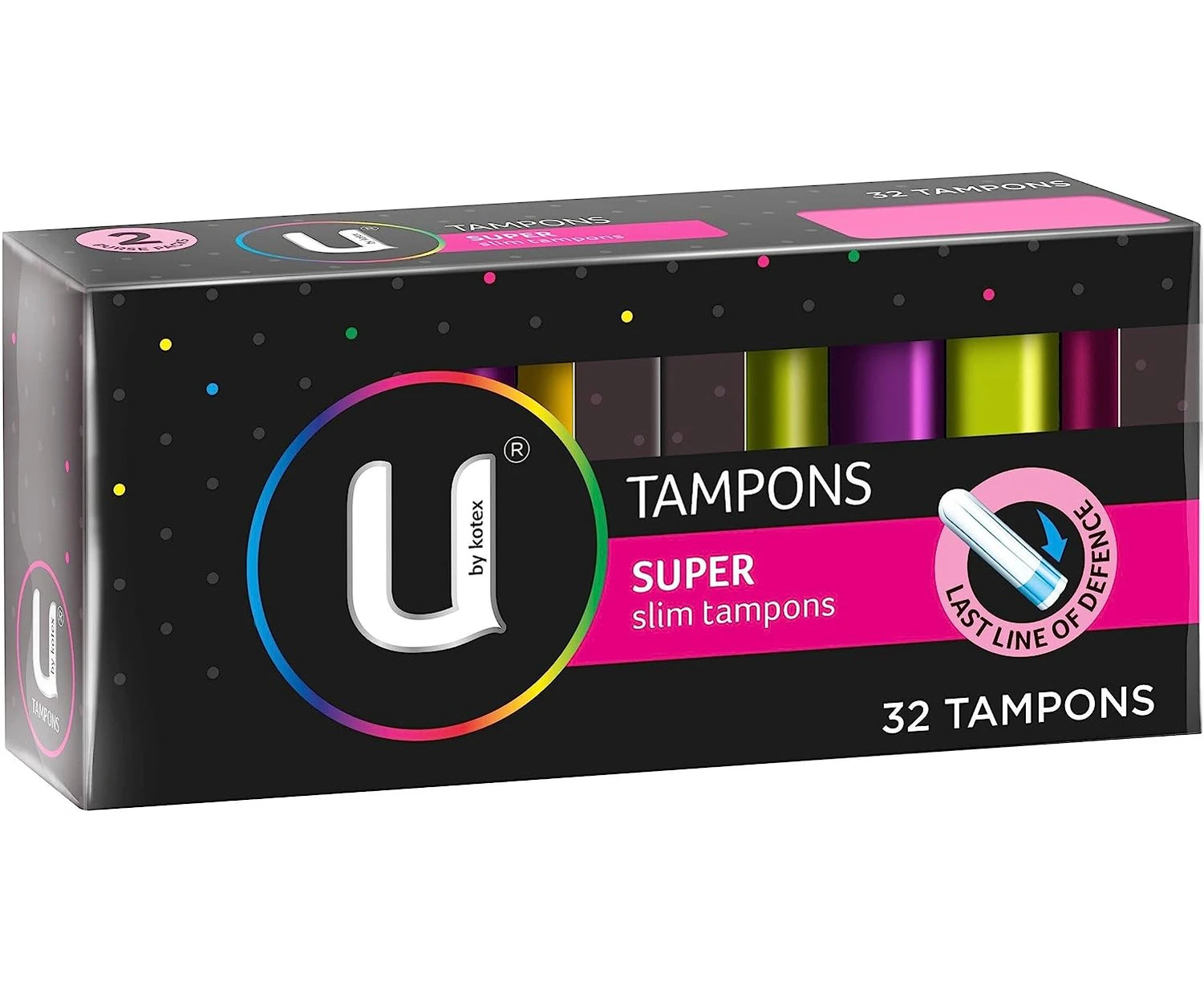 U by Kotex Tampons Super 32 Count