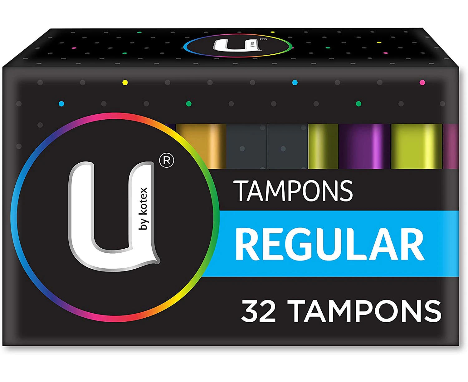 U by Kotex Tampons Regular 32 Count