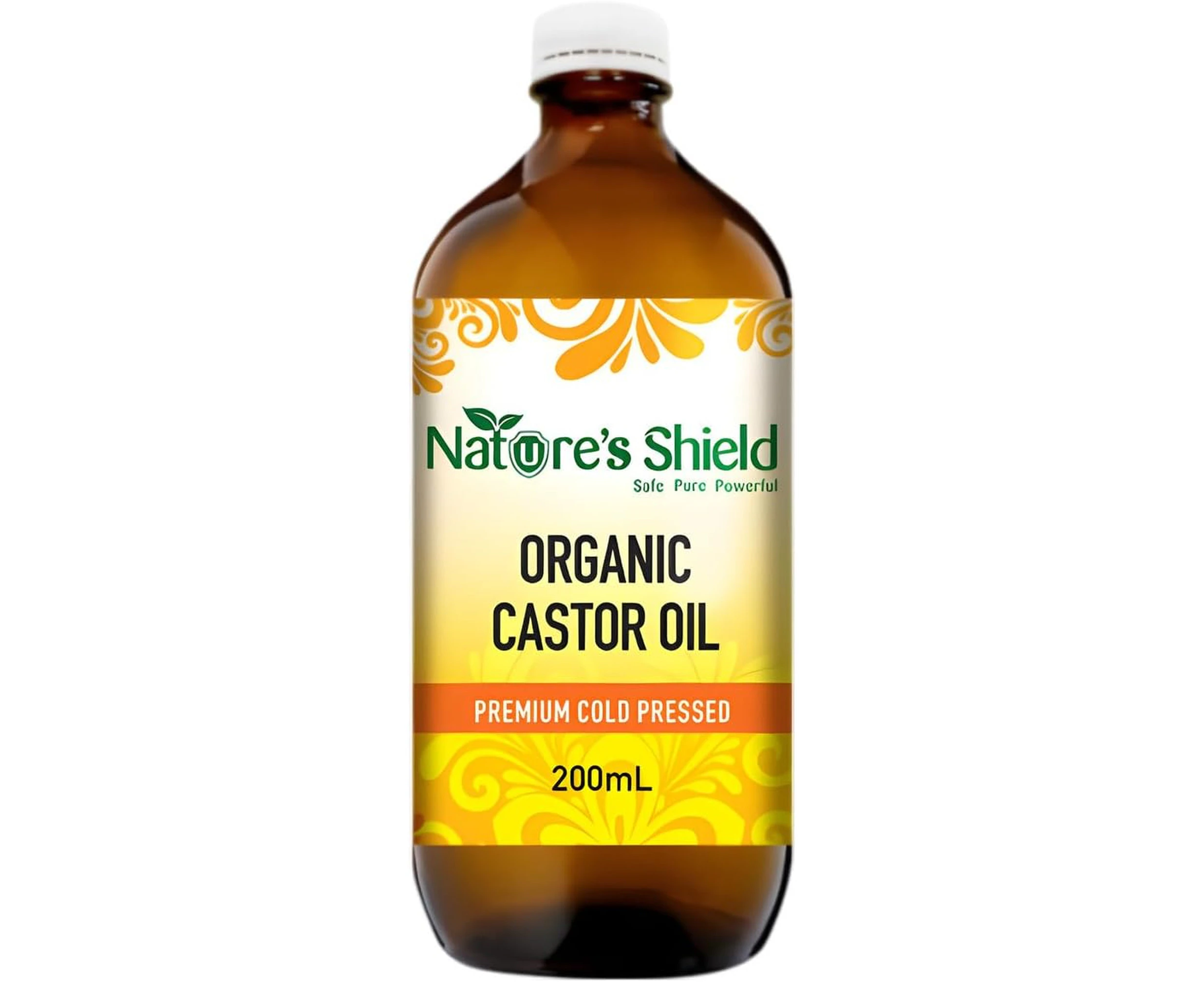 Nature's Shield Organic Castor Oil 200 ml