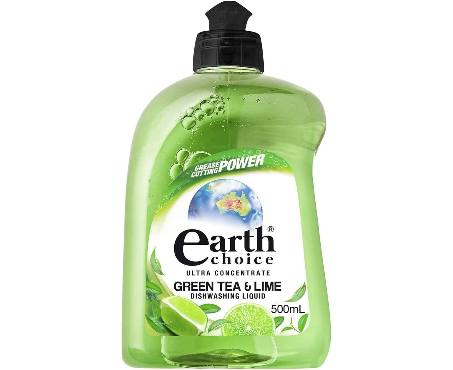 Green Tea and Lime Concentrate Dishwashing Liquid 500 ml, Earth Choice