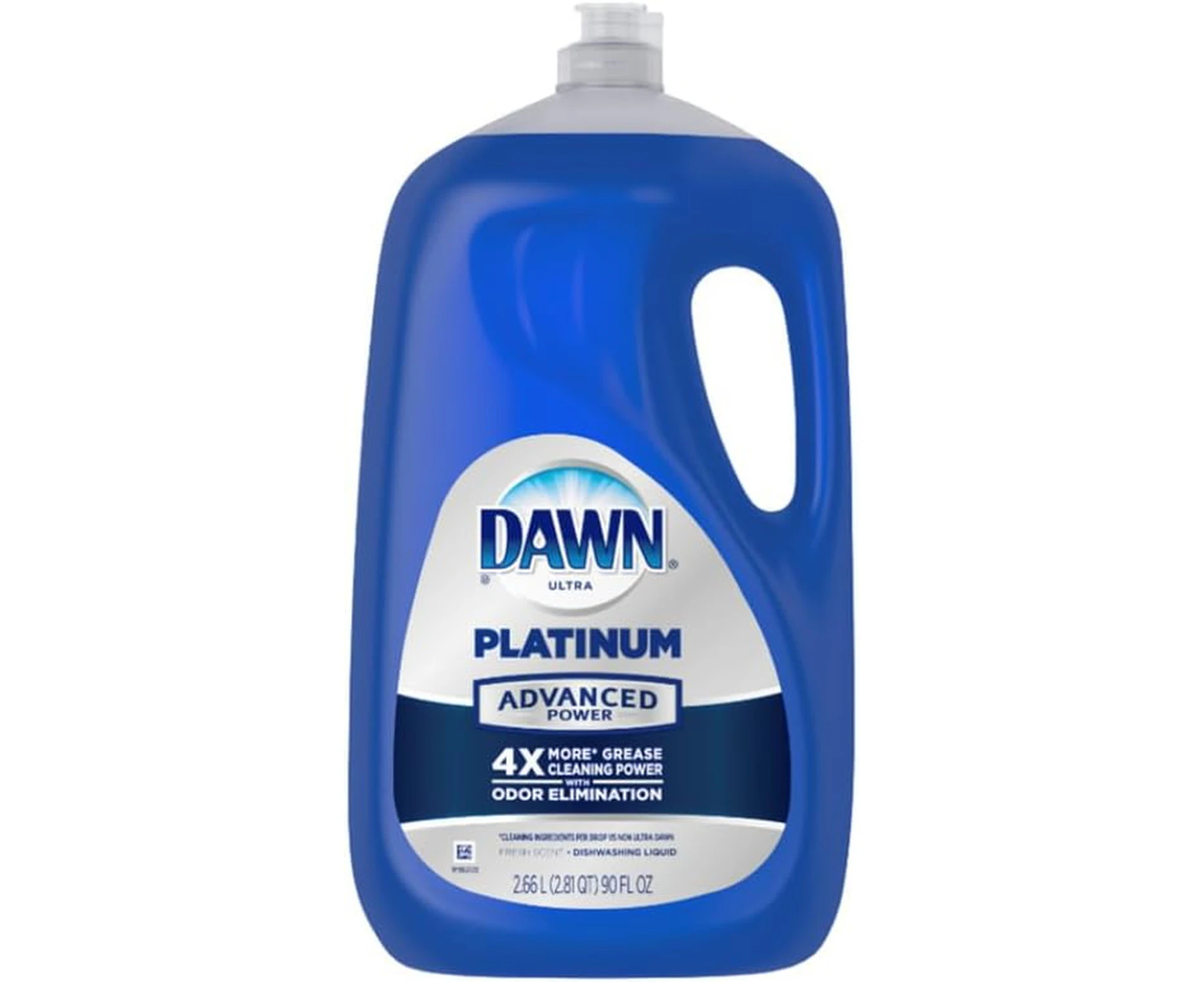 (Platinum) - Dawn Ultra Platinum Advanced Power Dishwashing Liquid, Fresh Scent, 2660ml