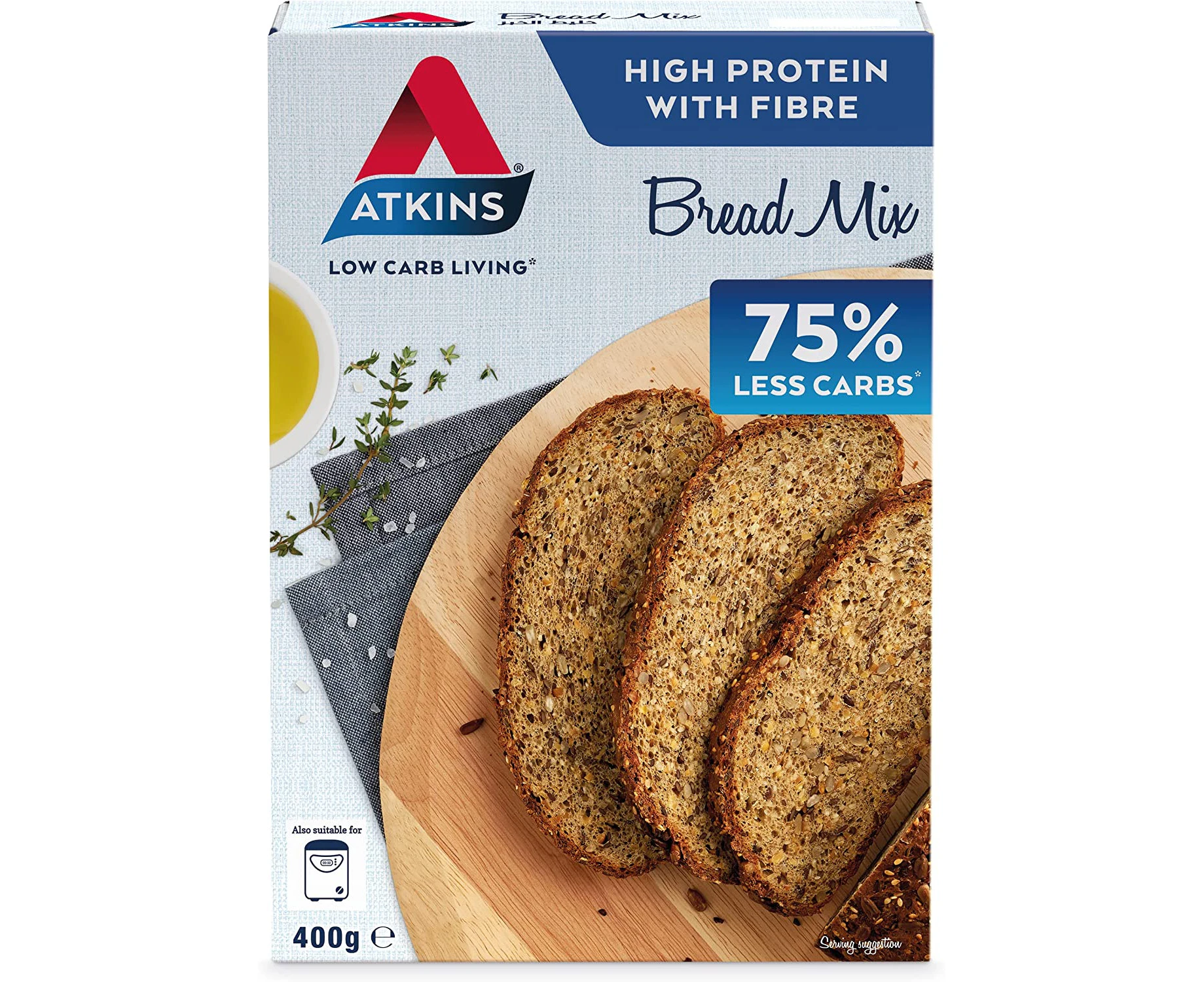 Atkins Low Carb Breadmix, 400 grams