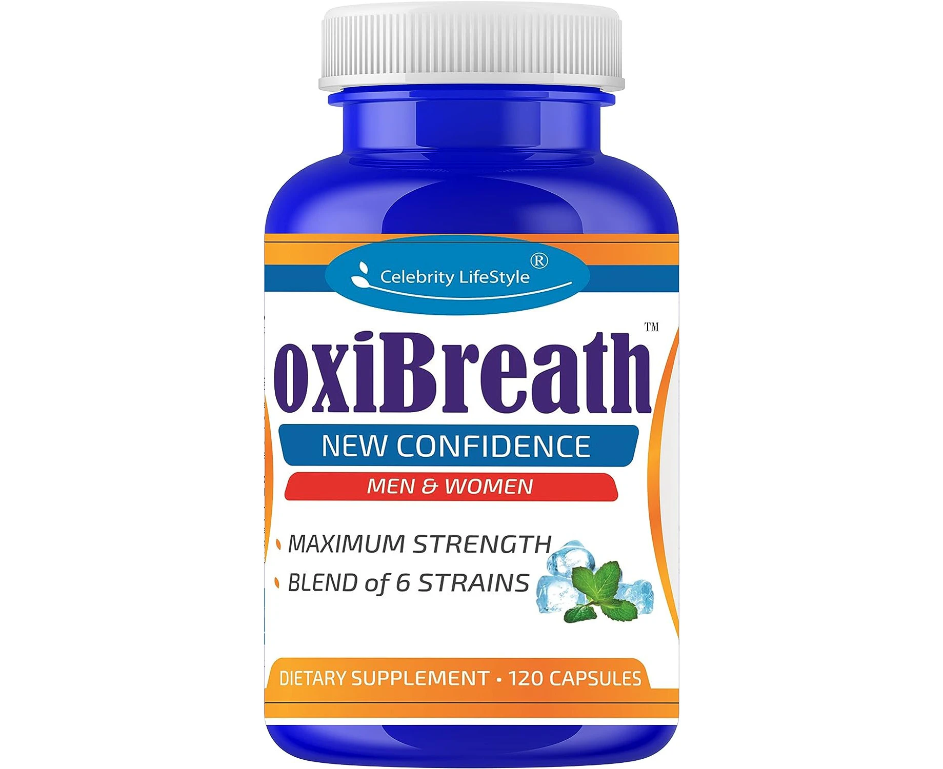 Oxibreath Dental Probiotics for Fresh Breath, Support Fresh Breath, Vegetarian Oral Health Support, Oral Probiotics for Mouth Bad Breath for Men & Women- 1