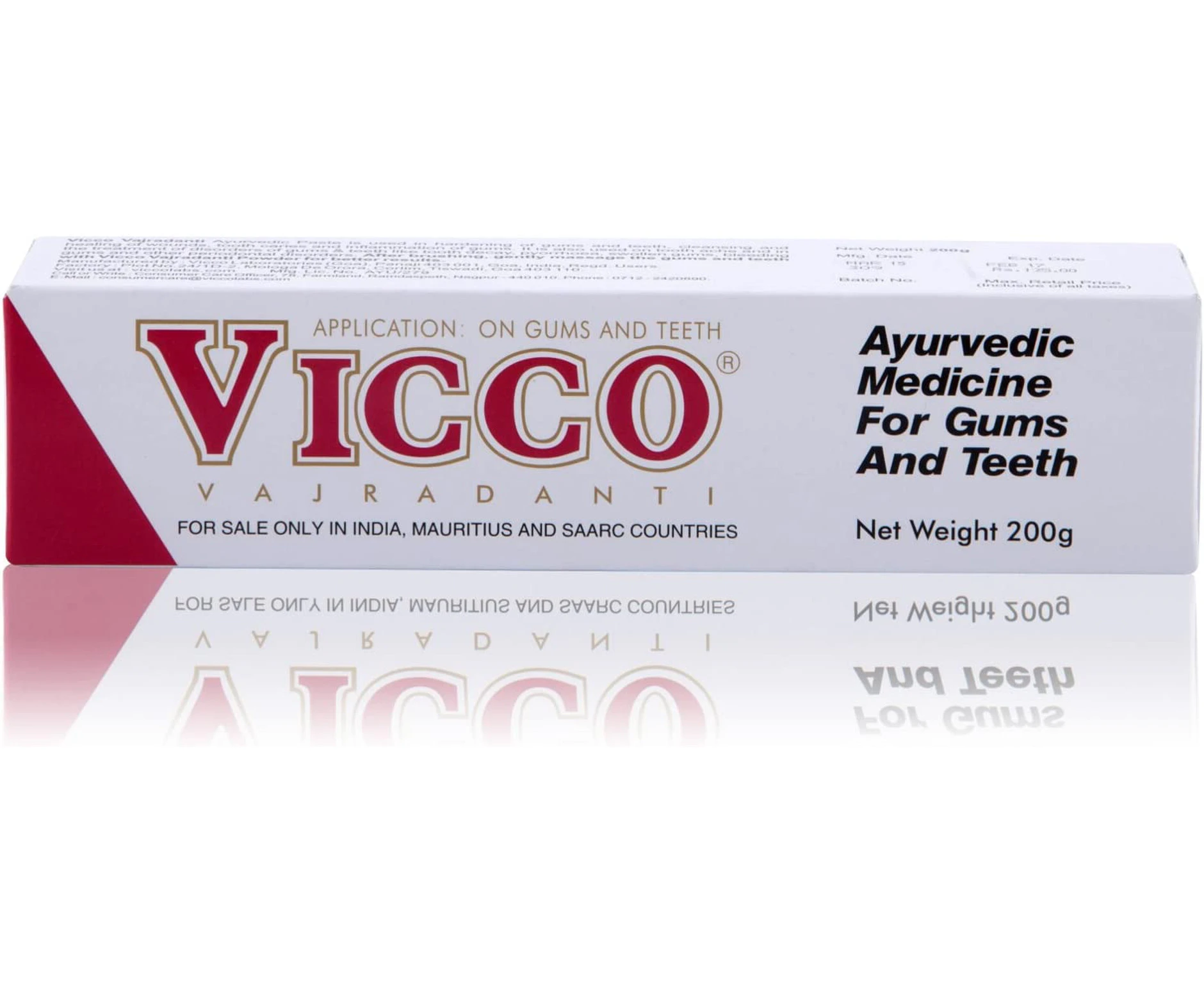 Vicco Vajradanti Toothpaste 200g