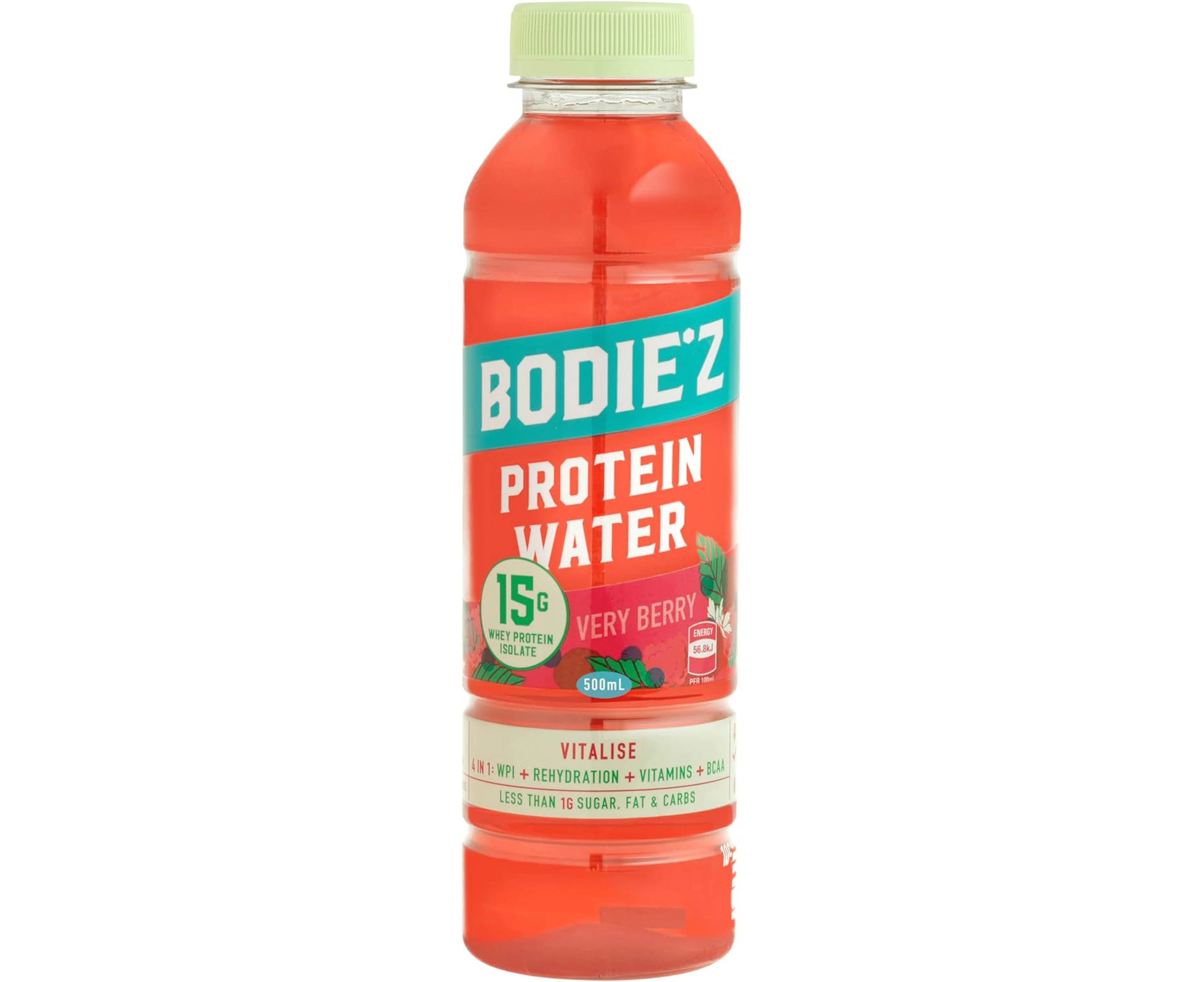 BODIE'z Vitalise 15g Protein Water - Berry - 500ml x 6