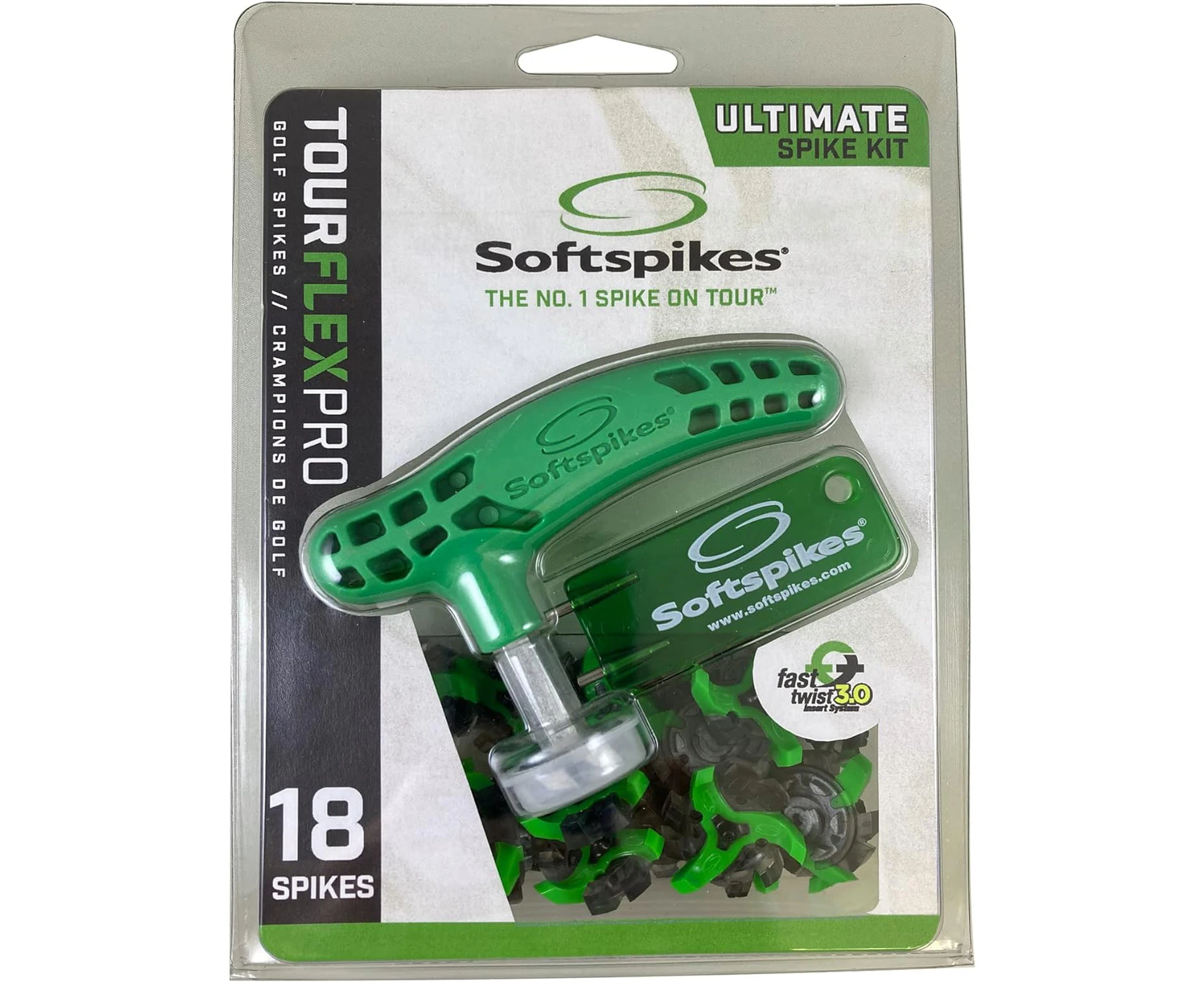 Softspikes Tour Flex Pro Fast Twist 3.0 Golf Spikes - Ultimate Spike Kit