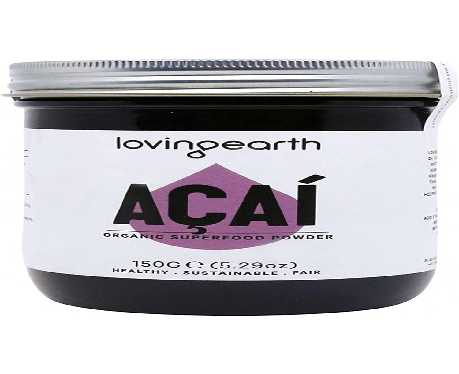 Loving Earth Organic Acai Powder 150g