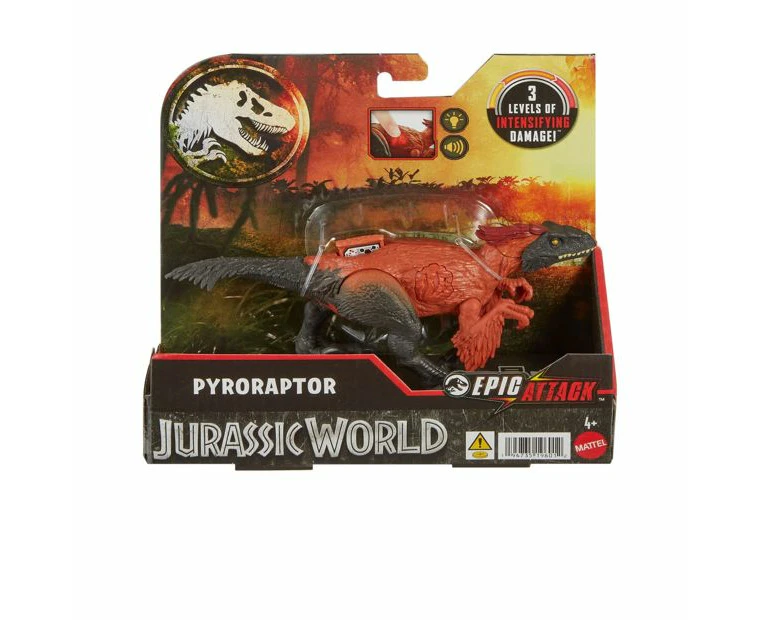 Jurassic World Epic Attack Pyroraptor Dinosaur Figure