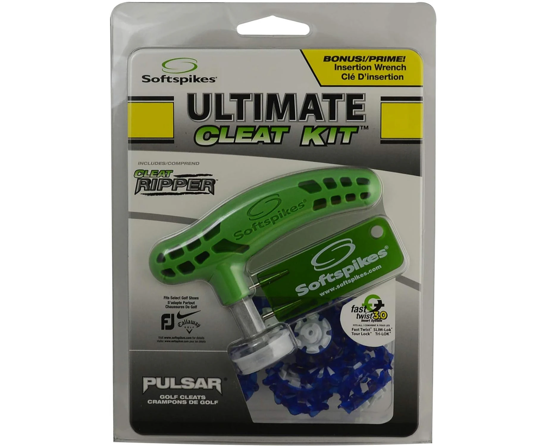 SOFTSPIKES Pulsar Fast Twist 3.0 Ultimate Cleat Kit