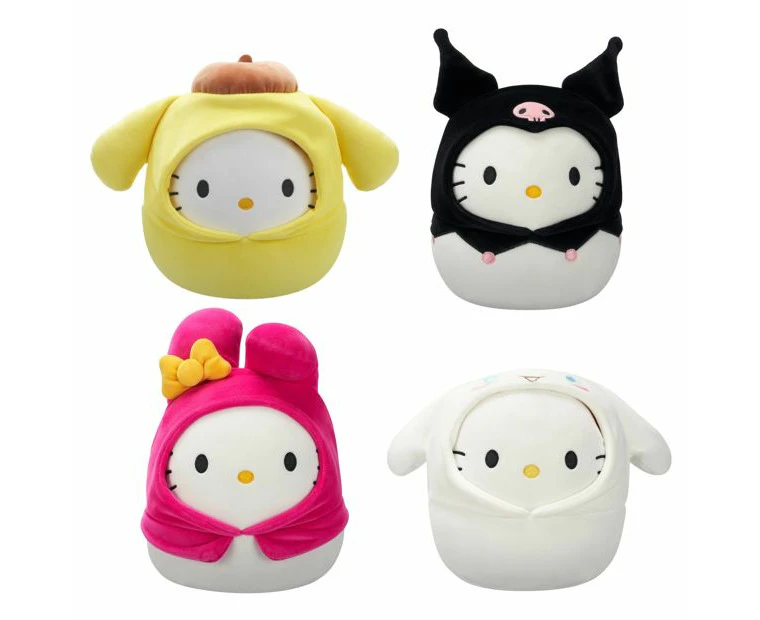 Squishmallows Hello Kitty 8-inch Hoodies - Assorted*