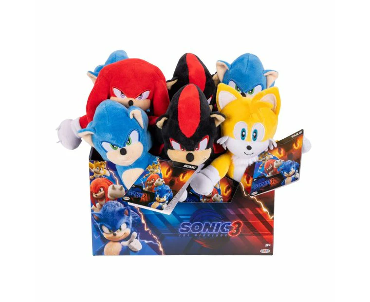 Sonic the Hedgehog Movie 3 Basic Plush - Assorted*