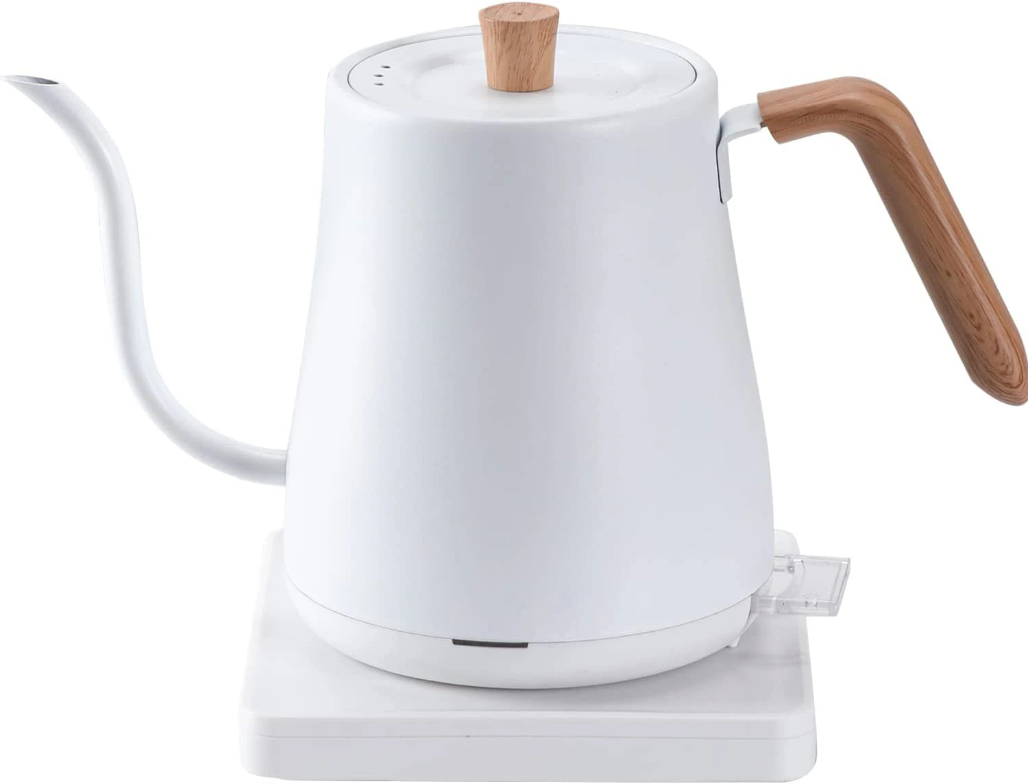 Gooseneck Electric Kettle 0.8L, Ultra Fast Boiling Hot Water Kettle, Stainless Steel for Pour-over Coffee & Tea, 1000W Rapid Heating, Leak-Proof Design, Au