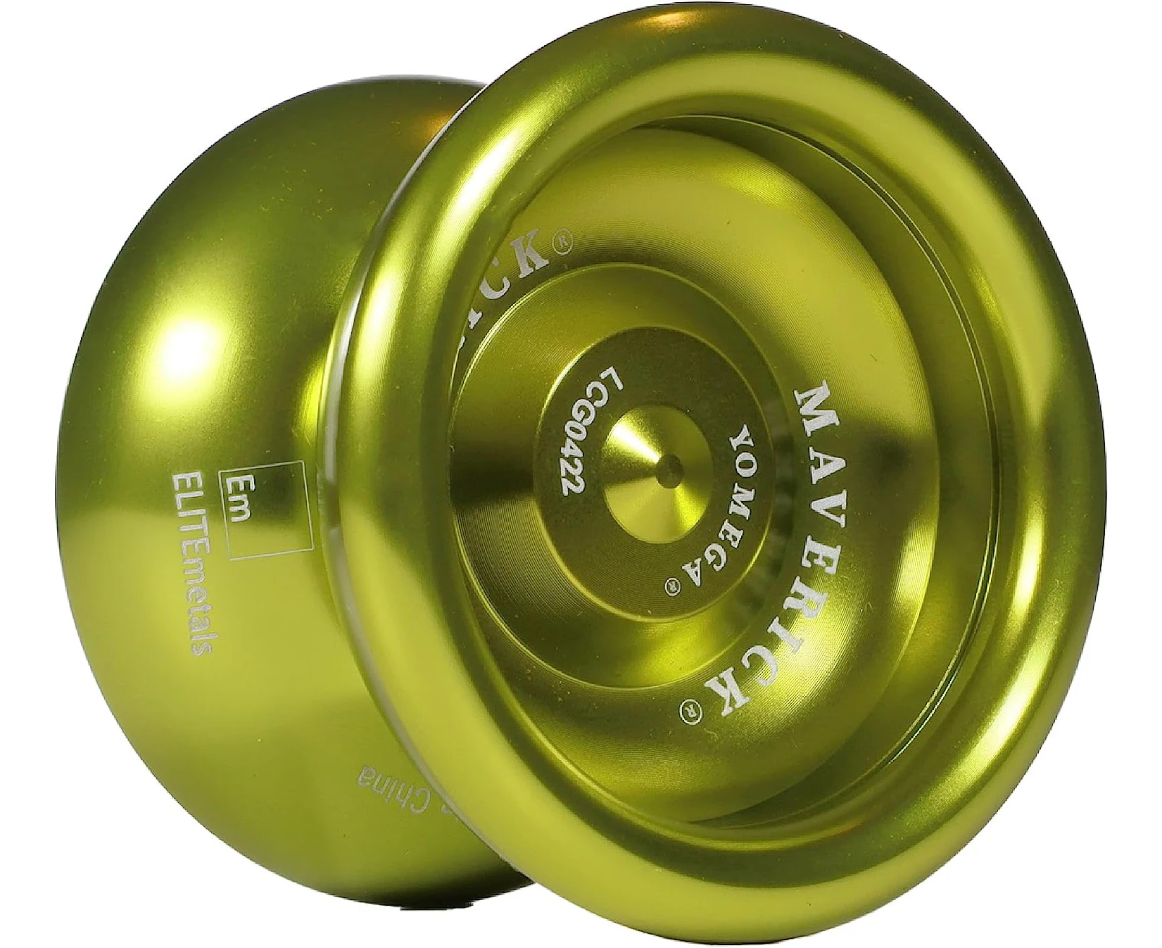 Yomega Maverick - Professional Aluminum Metal Yoyo for Kids and Beginners with C Size Ball Bearing for Advanced yo yo Tricks and Responsive Return + Extra